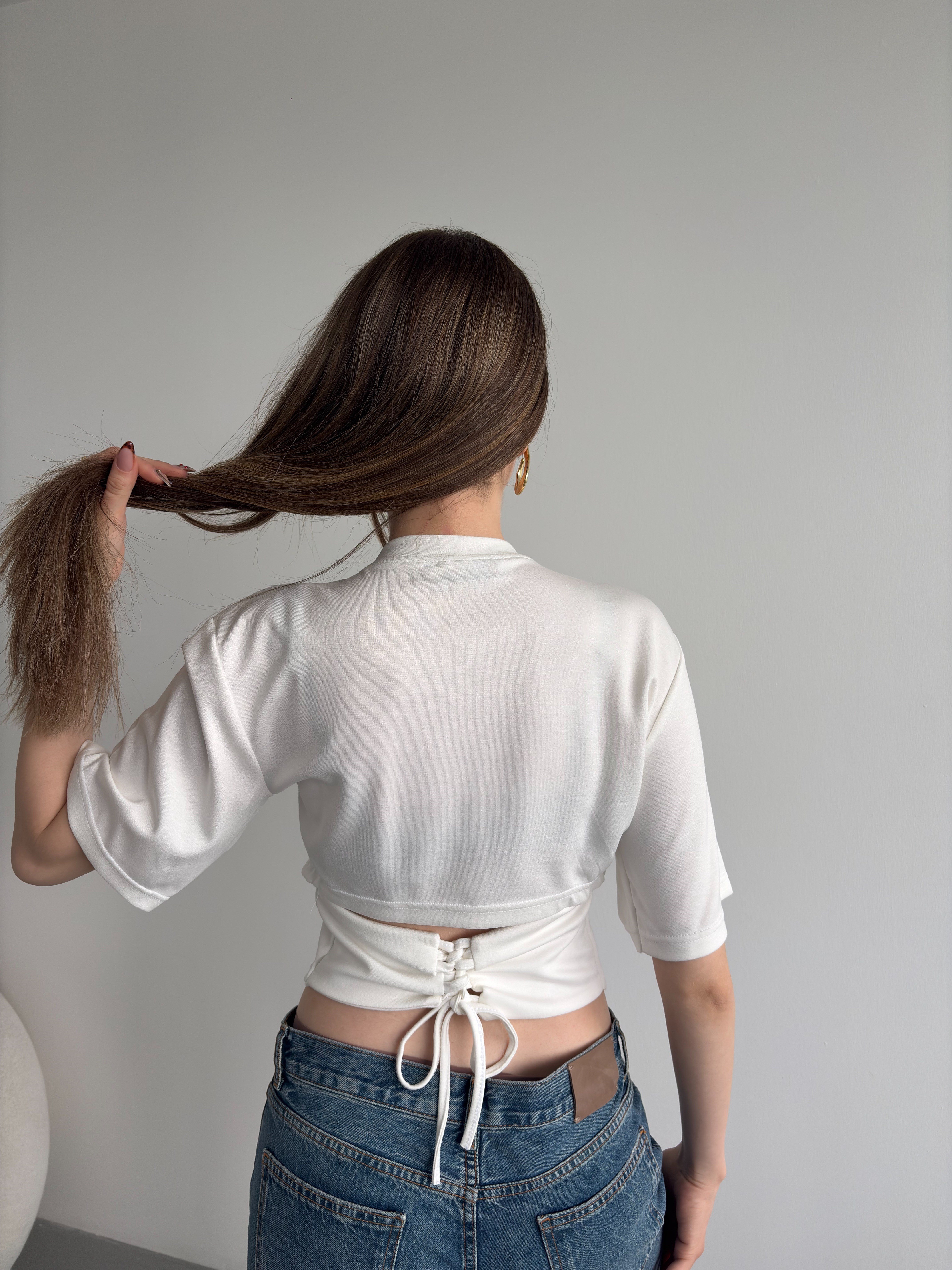 Korseli Modal Tshirt