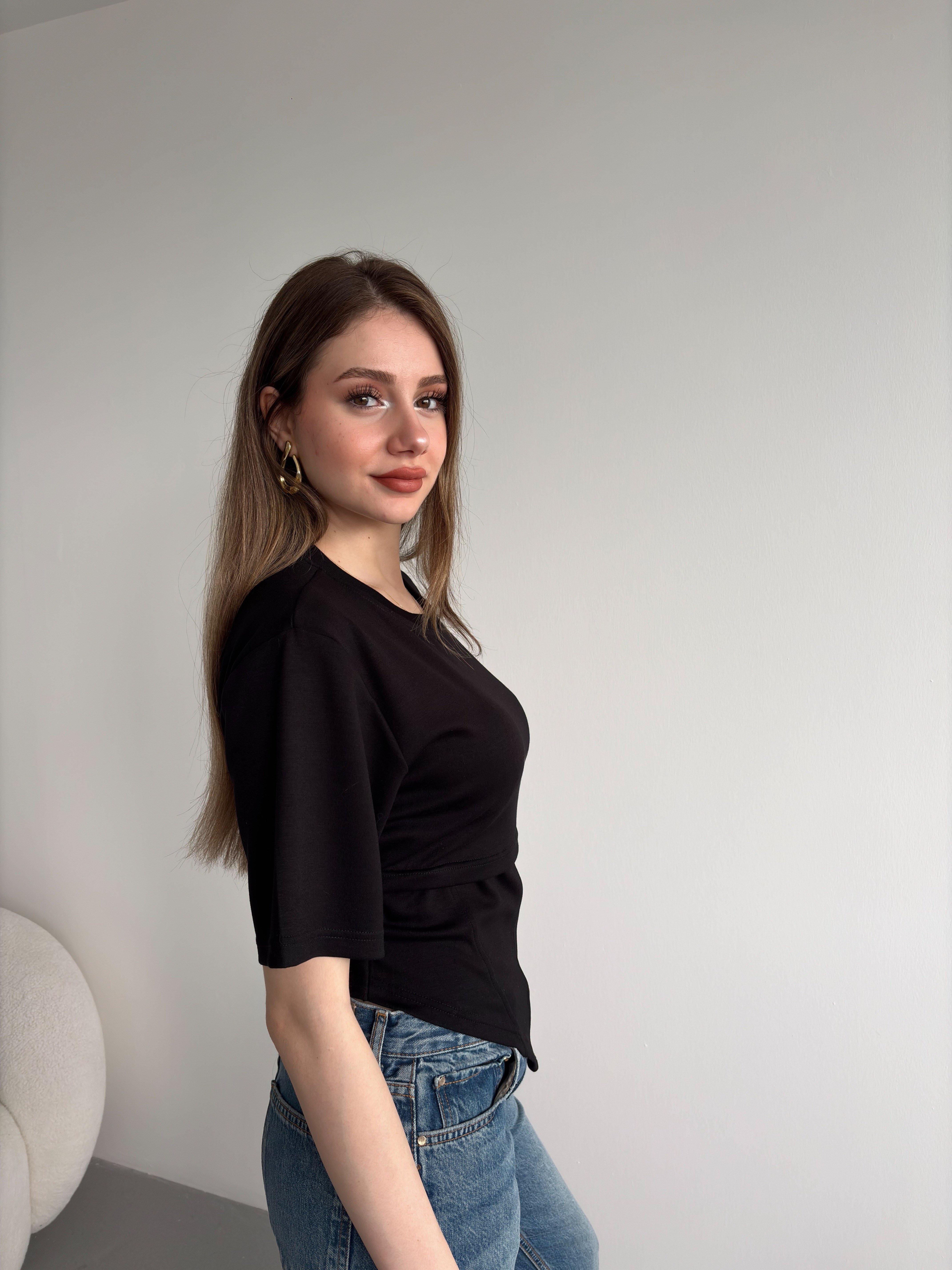 Korseli Modal Tshirt