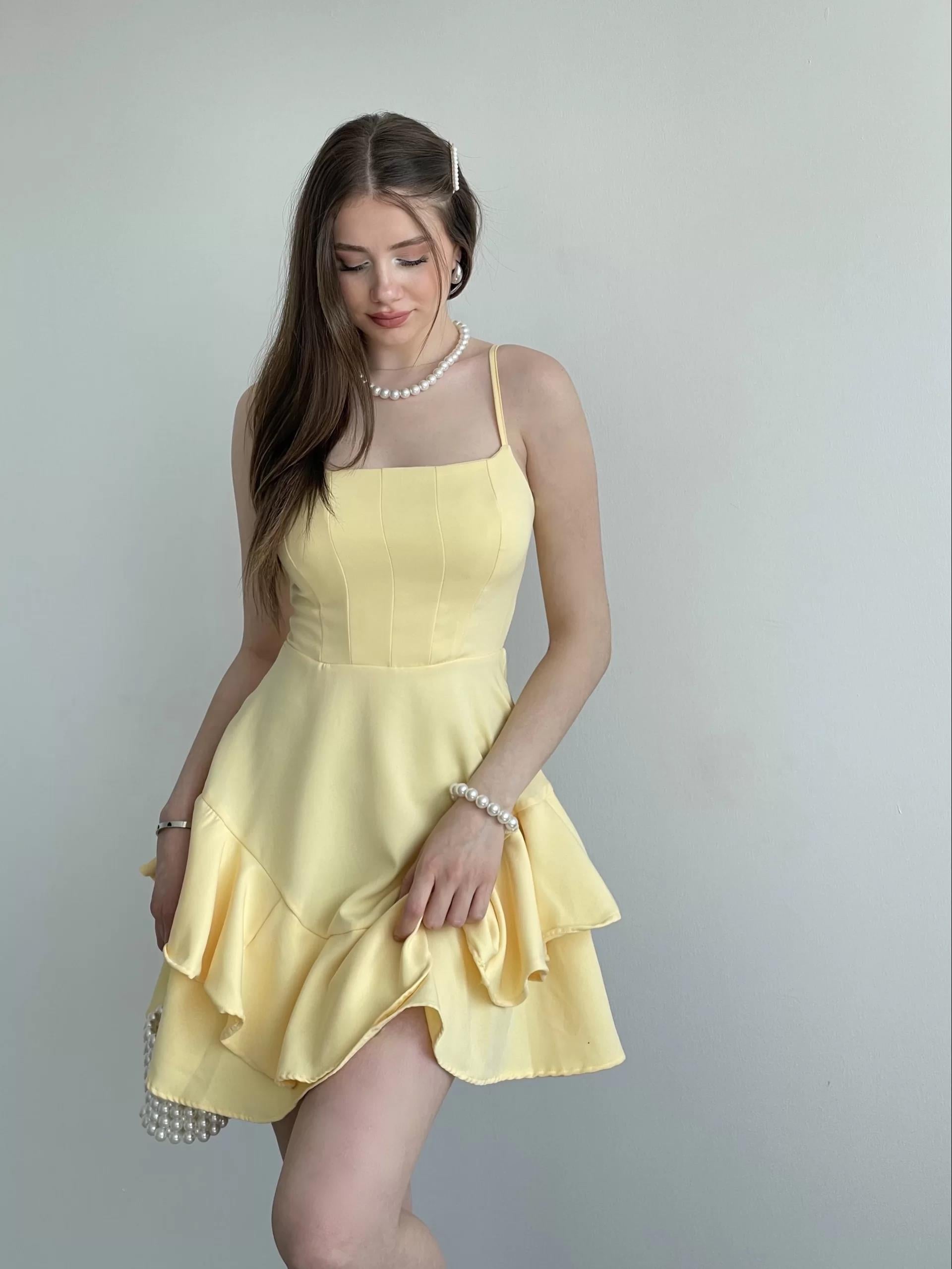 Lacey Poliviskon Elbise