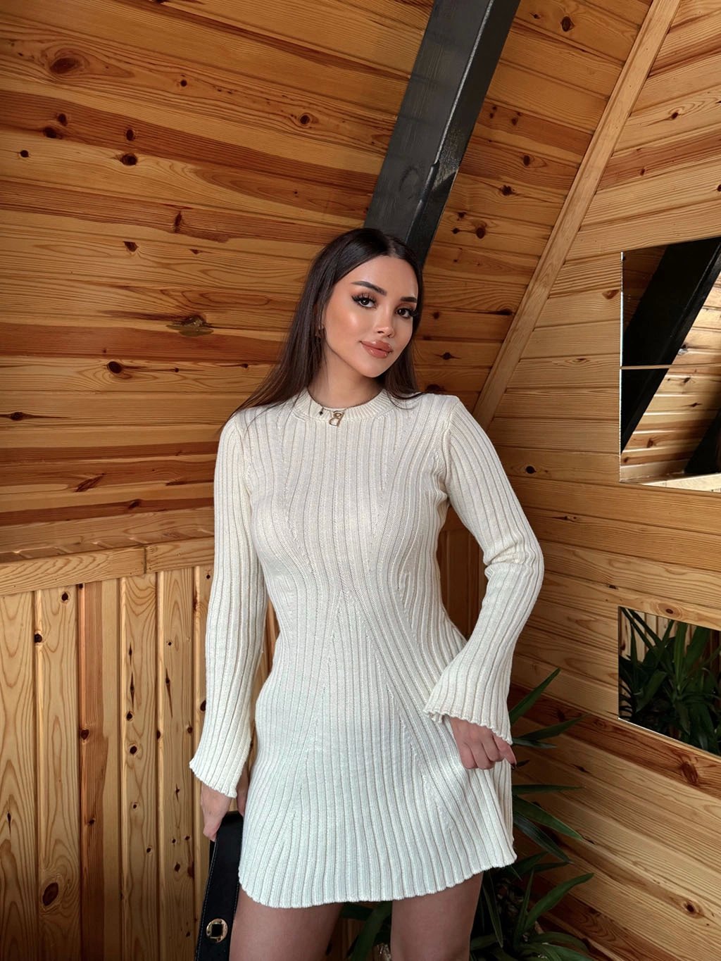 Larissa İspanyol Triko Elbise
