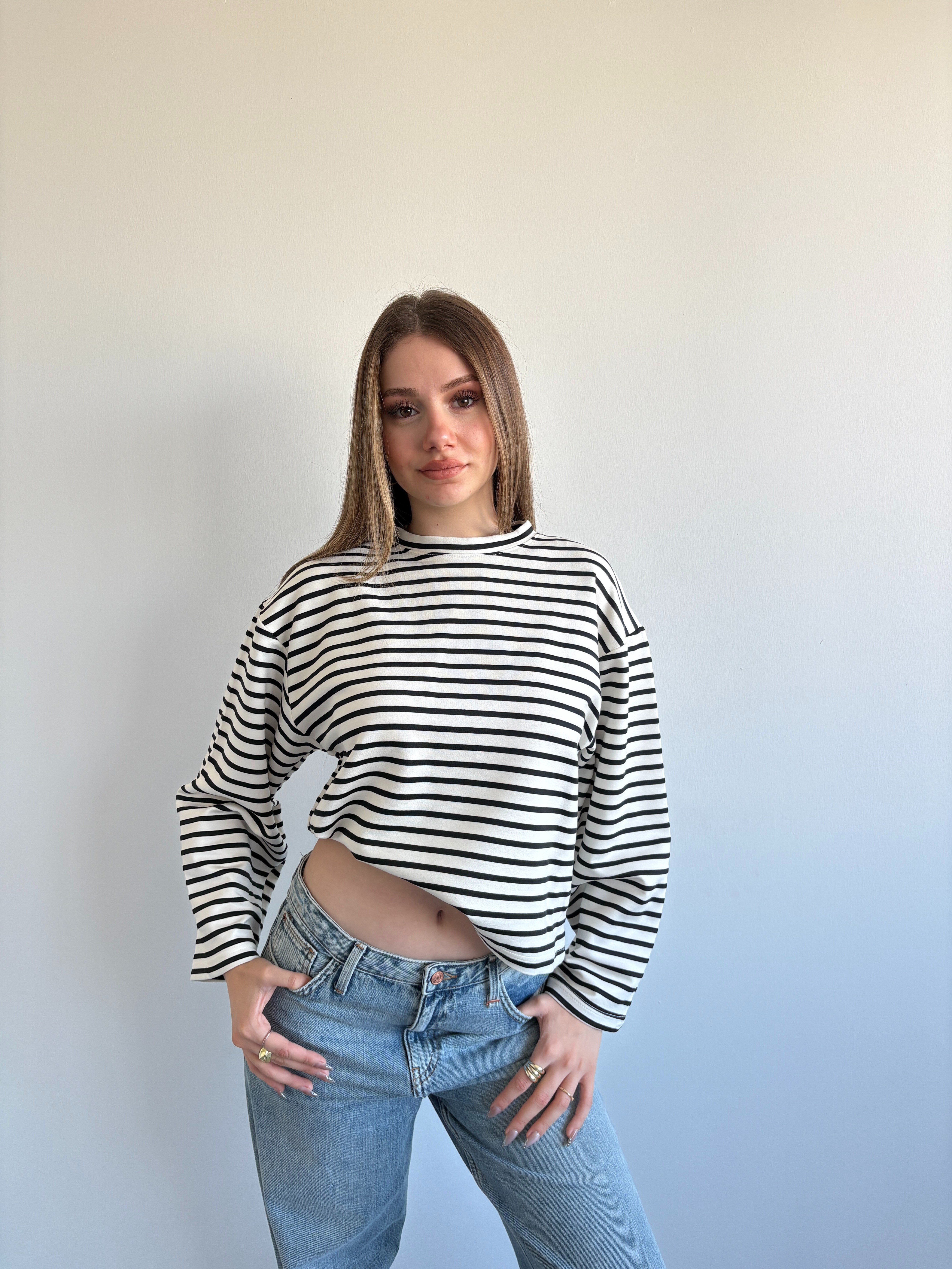 Lined Basic Tshirt