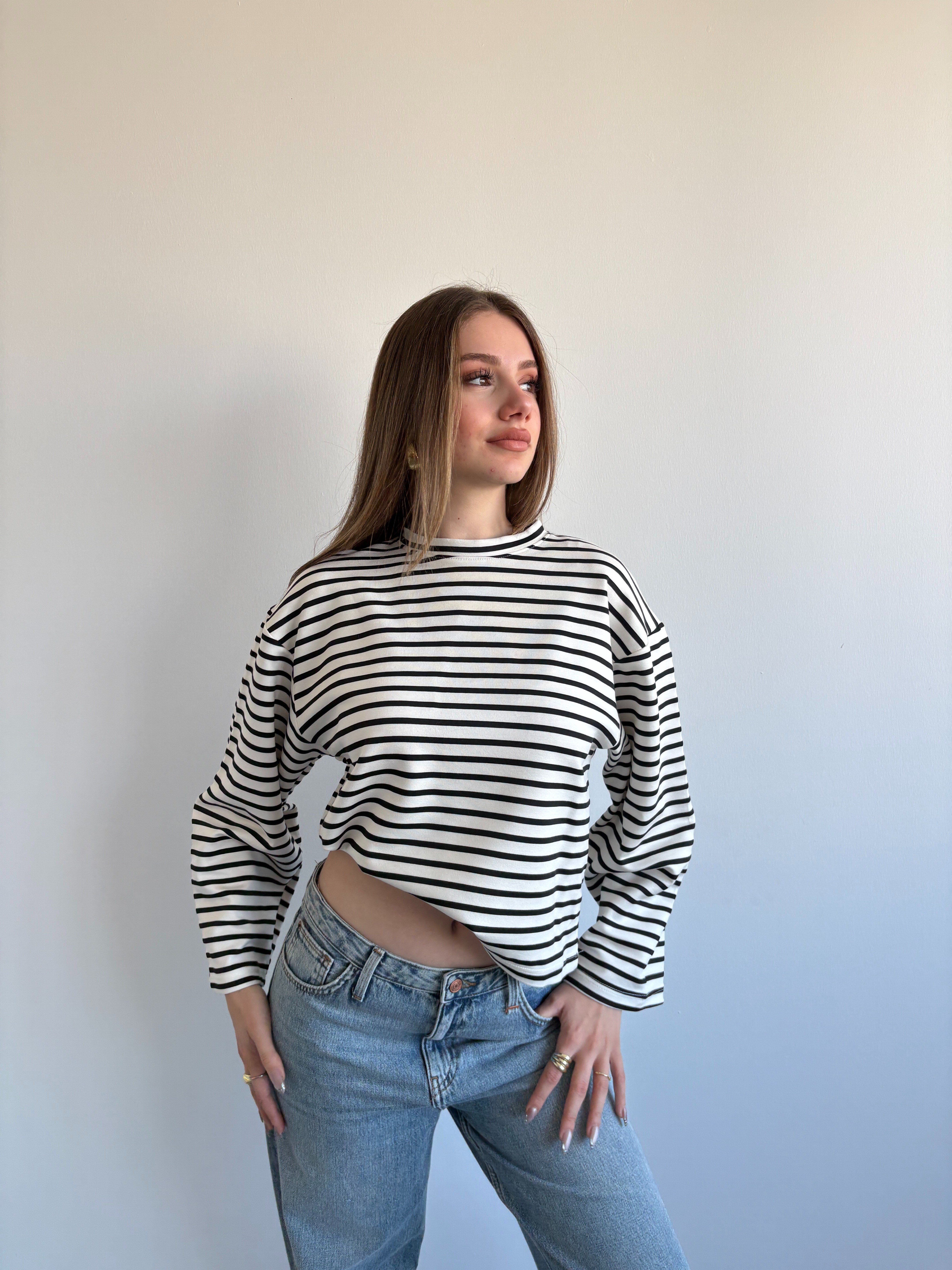Lined Basic Tshirt