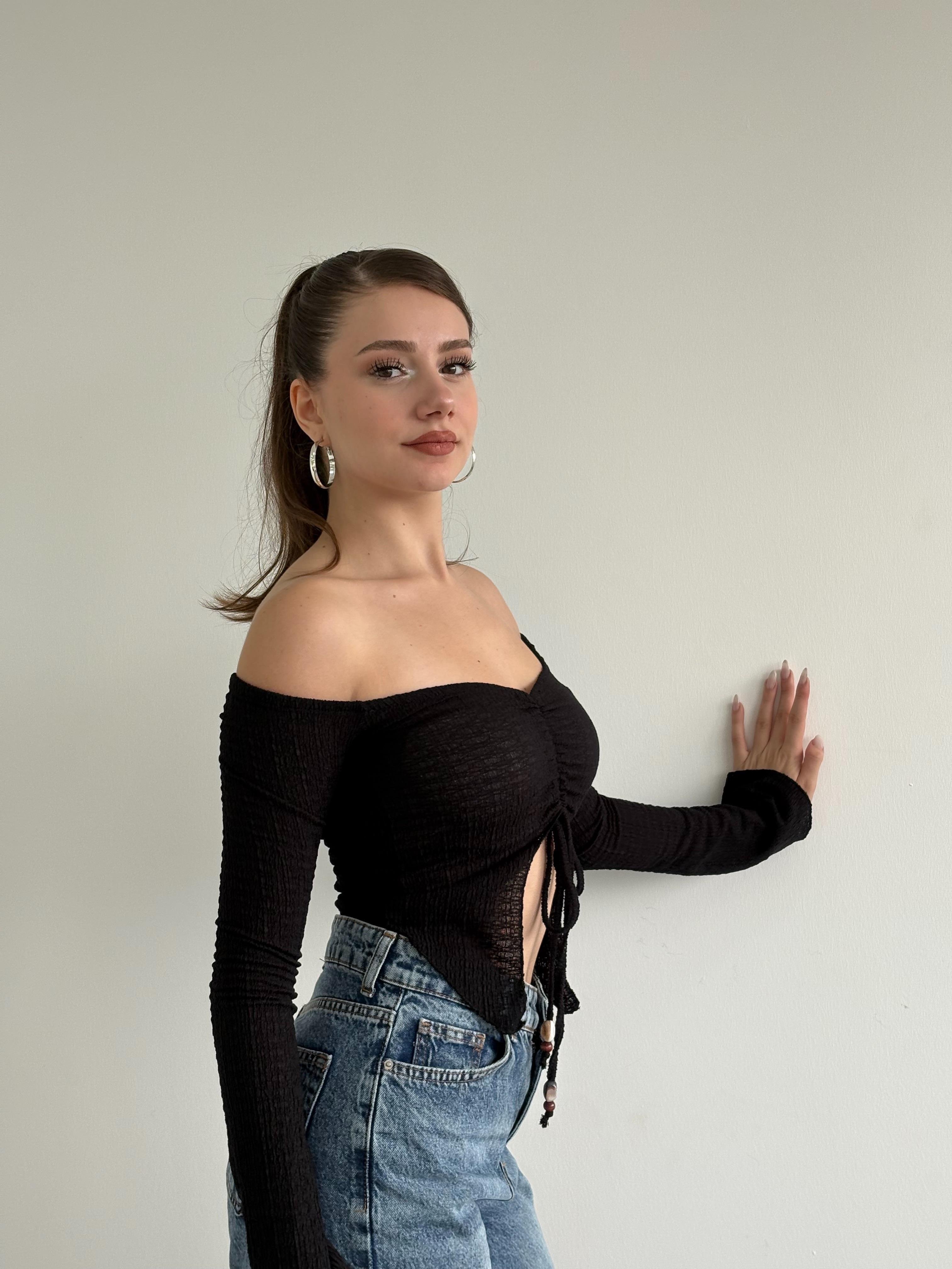 Madonna Bürümcük Crop 