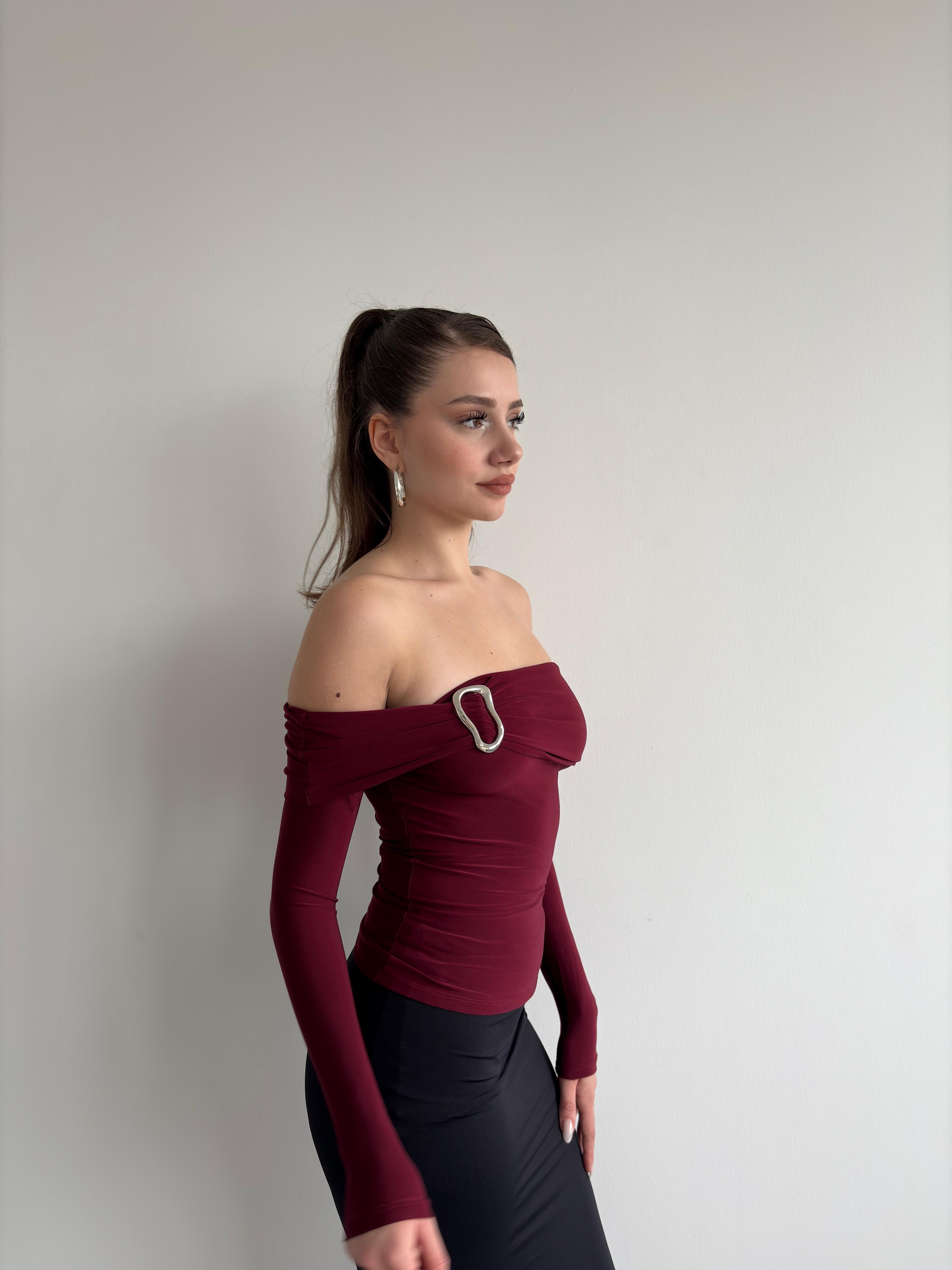 Madonna Sandy Tokalı Bluz 