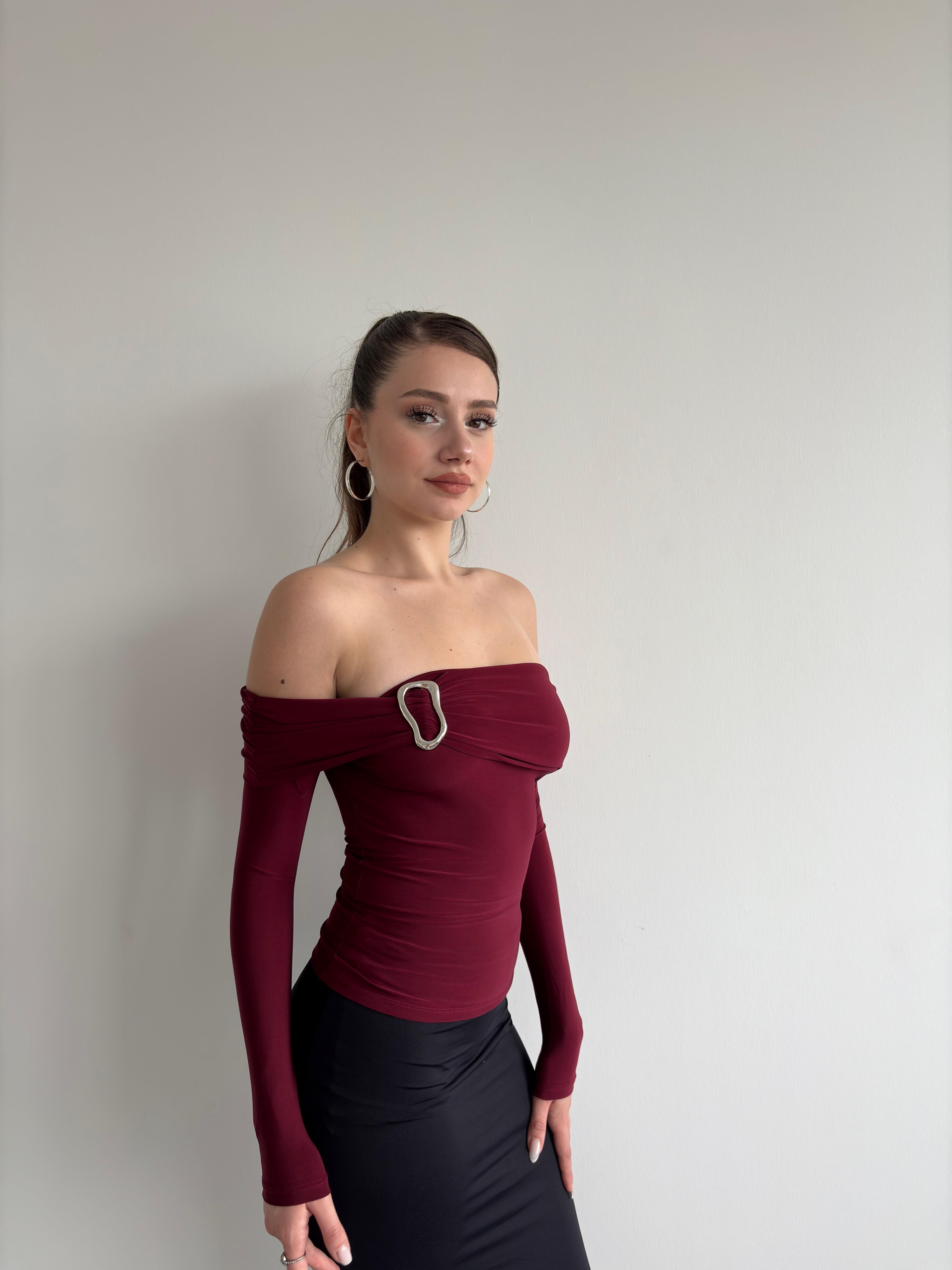 Madonna Sandy Tokalı Bluz 