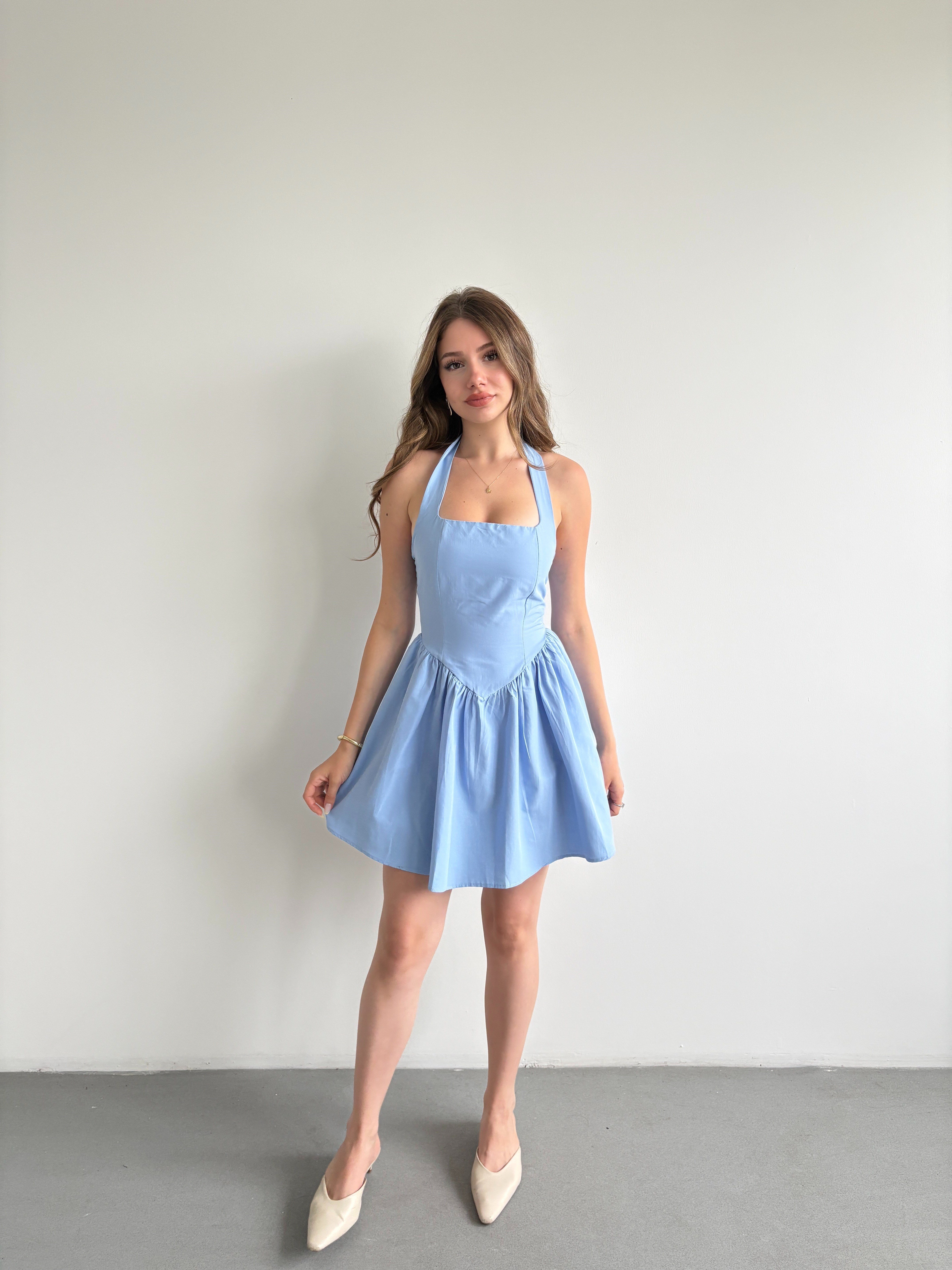 Mini Halter Elbise