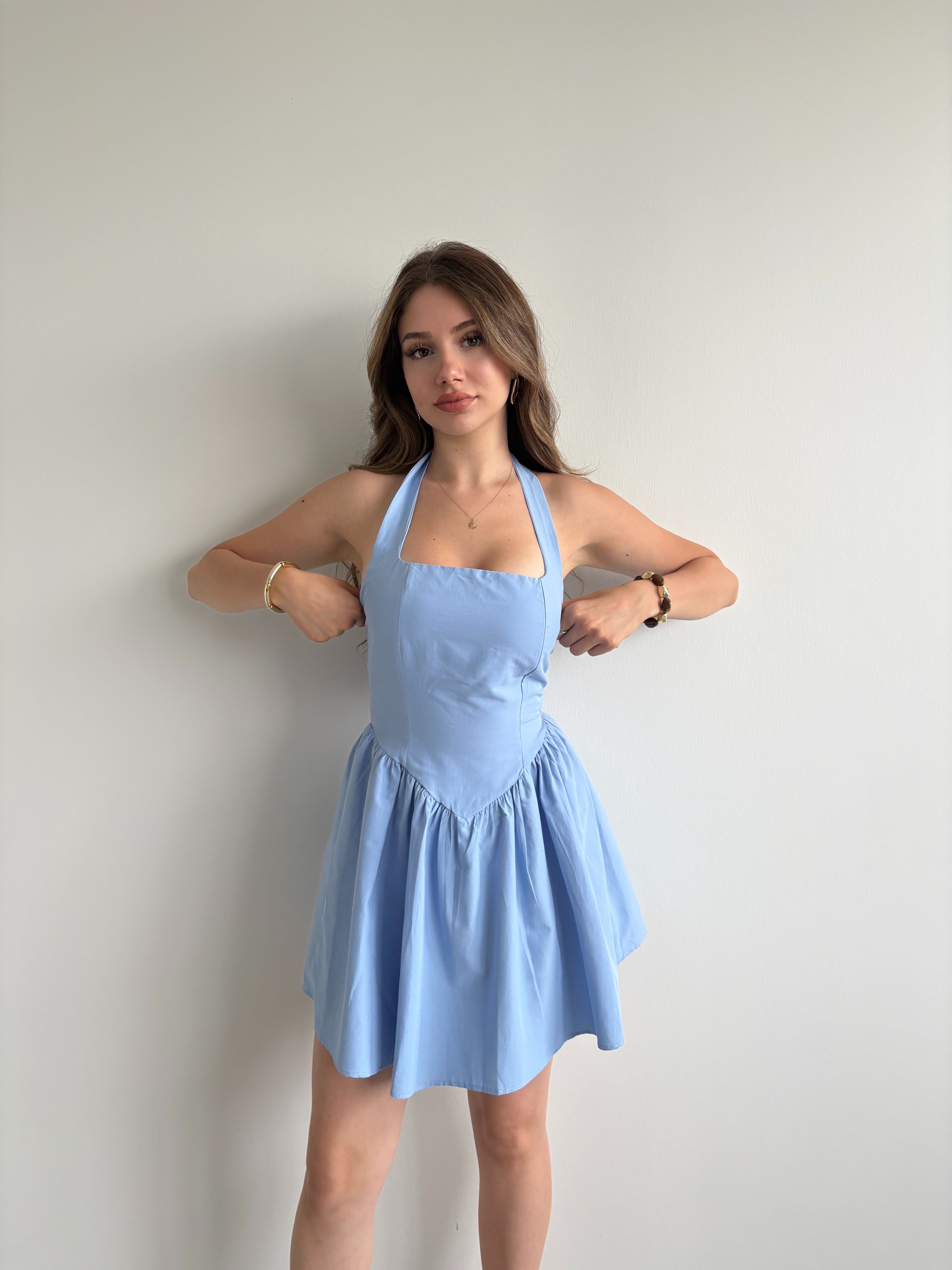 Mini Halter Elbise