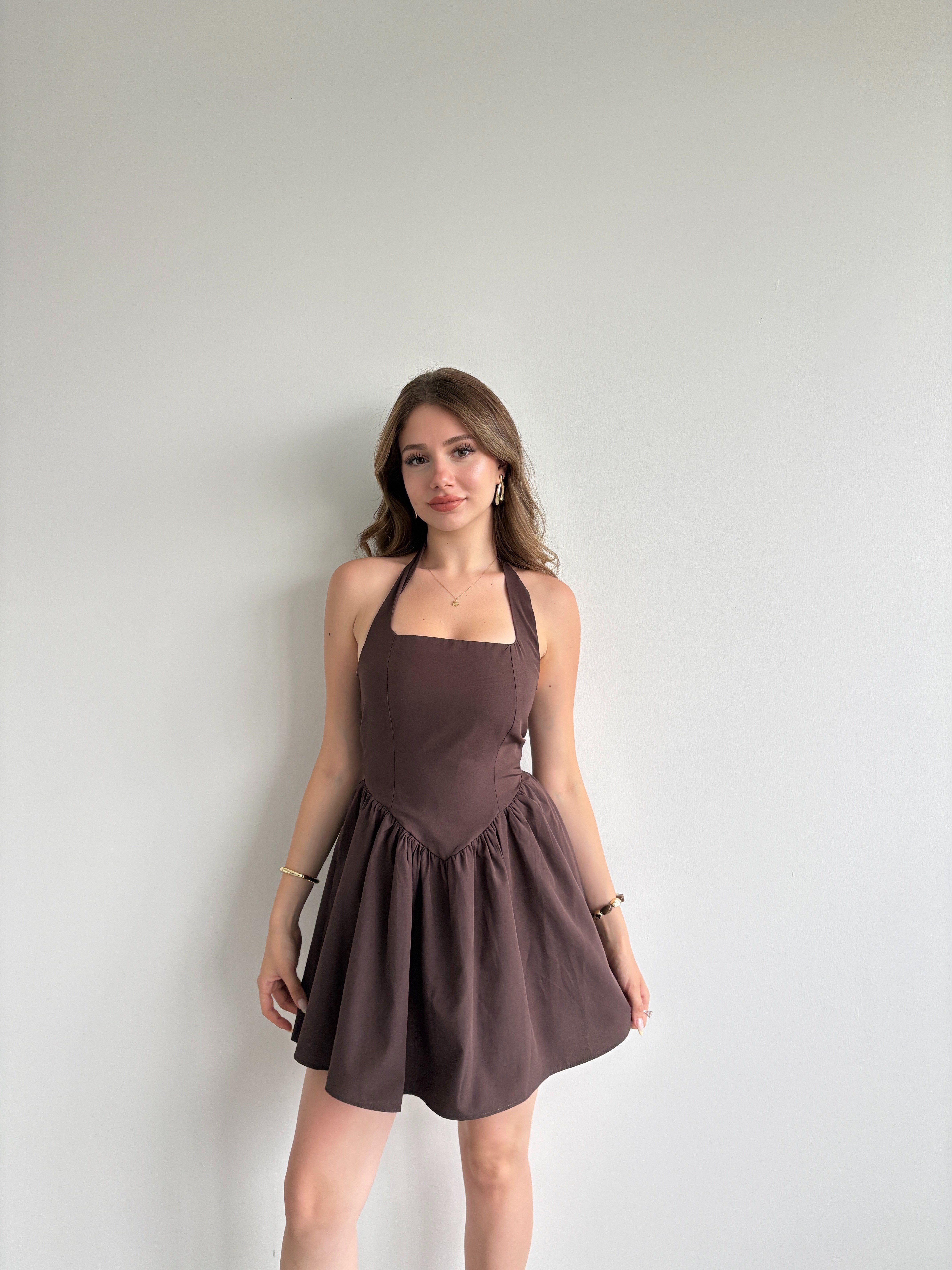 Mini Halter Elbise