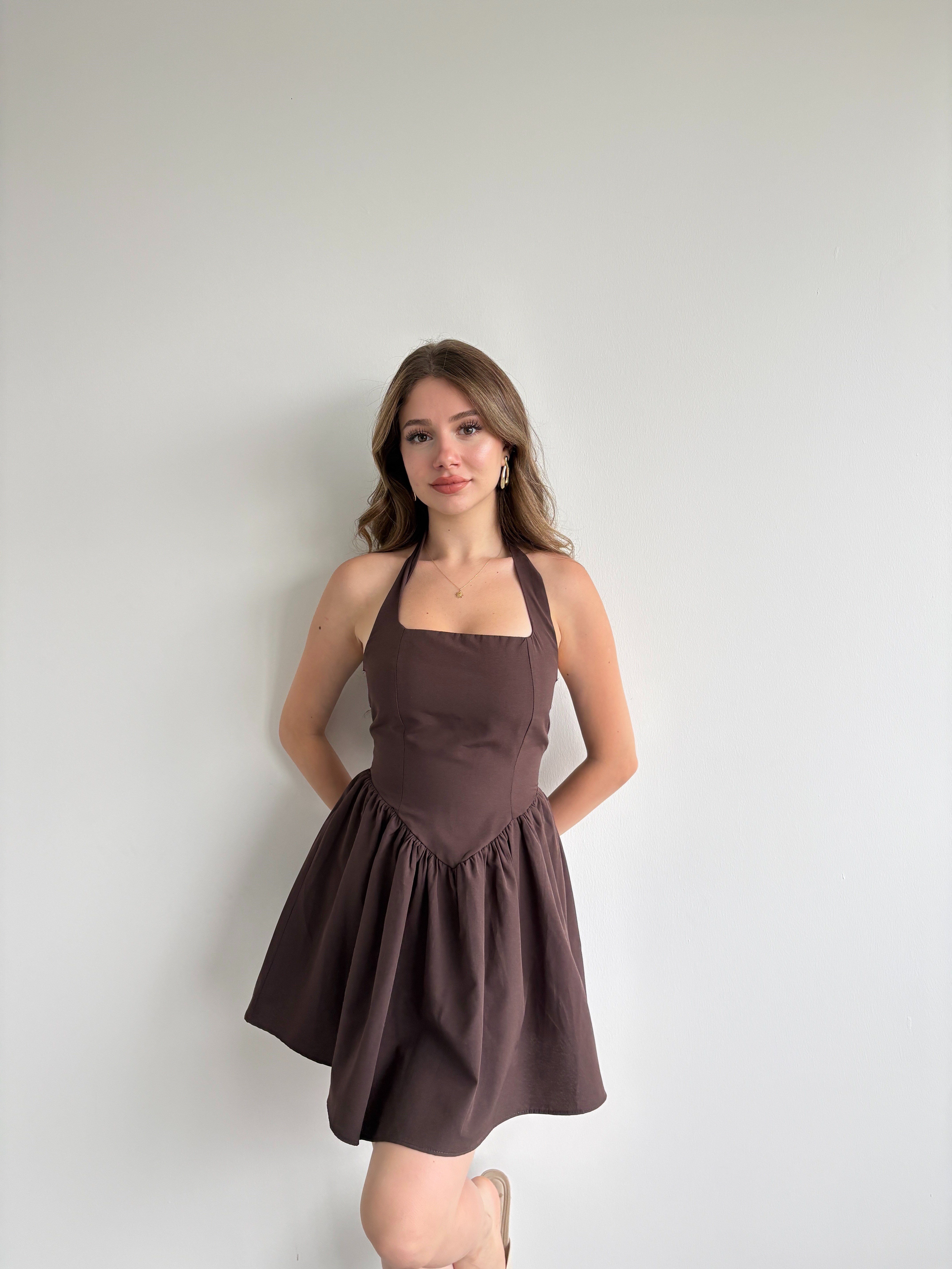 Mini Halter Elbise