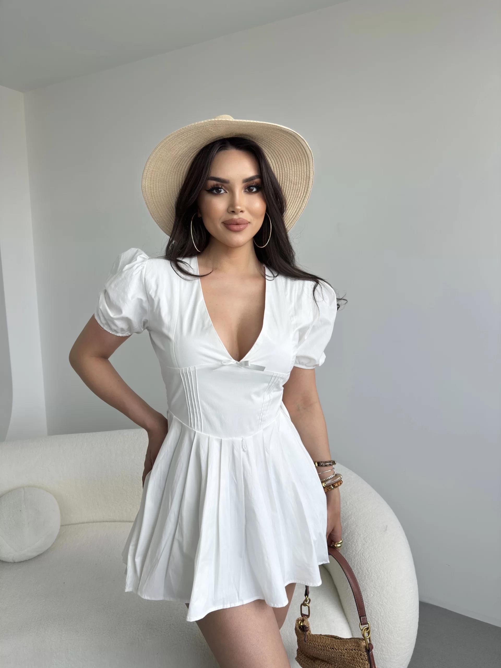 Mini Poplin Elbise
