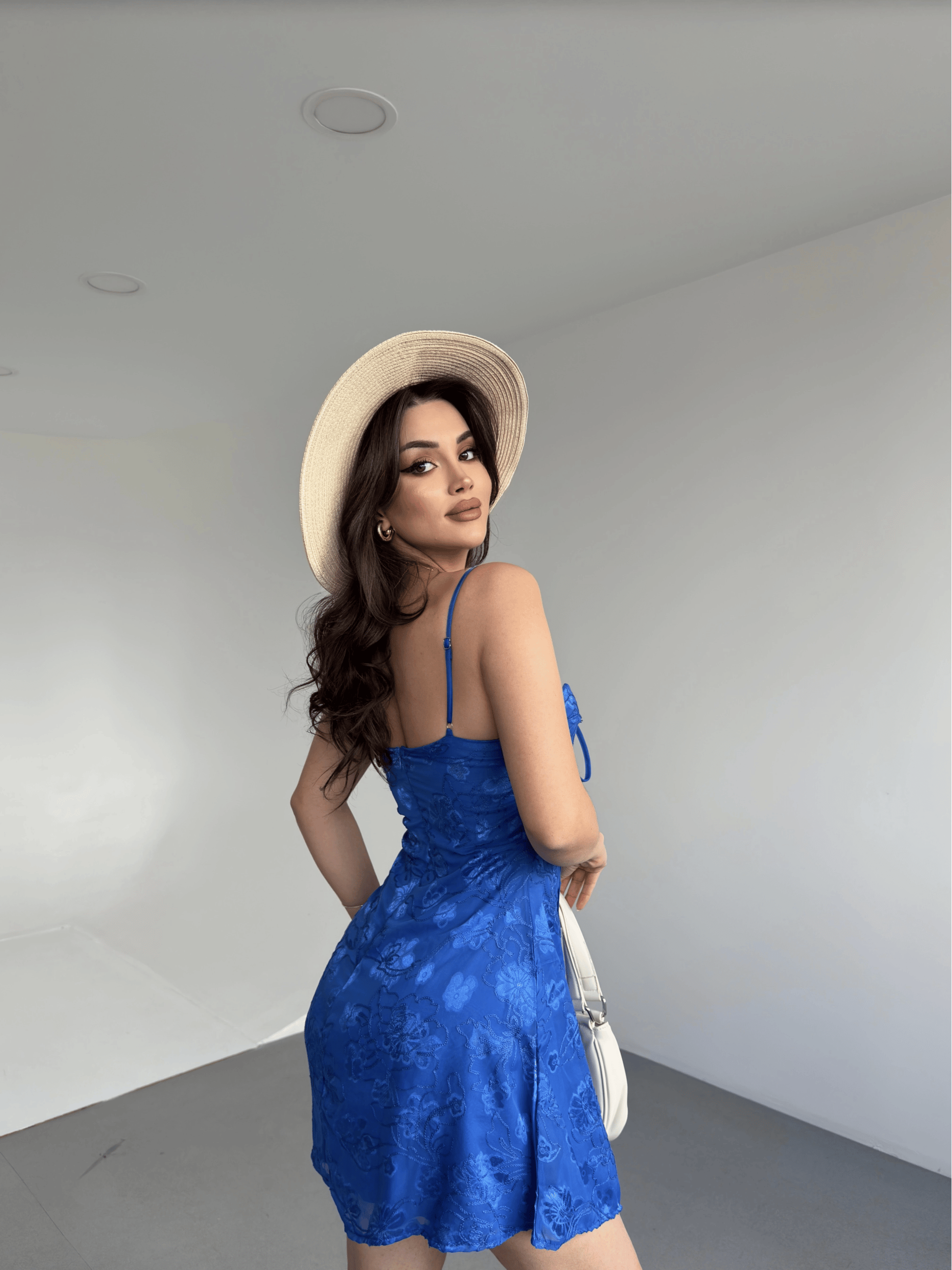 Monica Dantel Mini Elbise