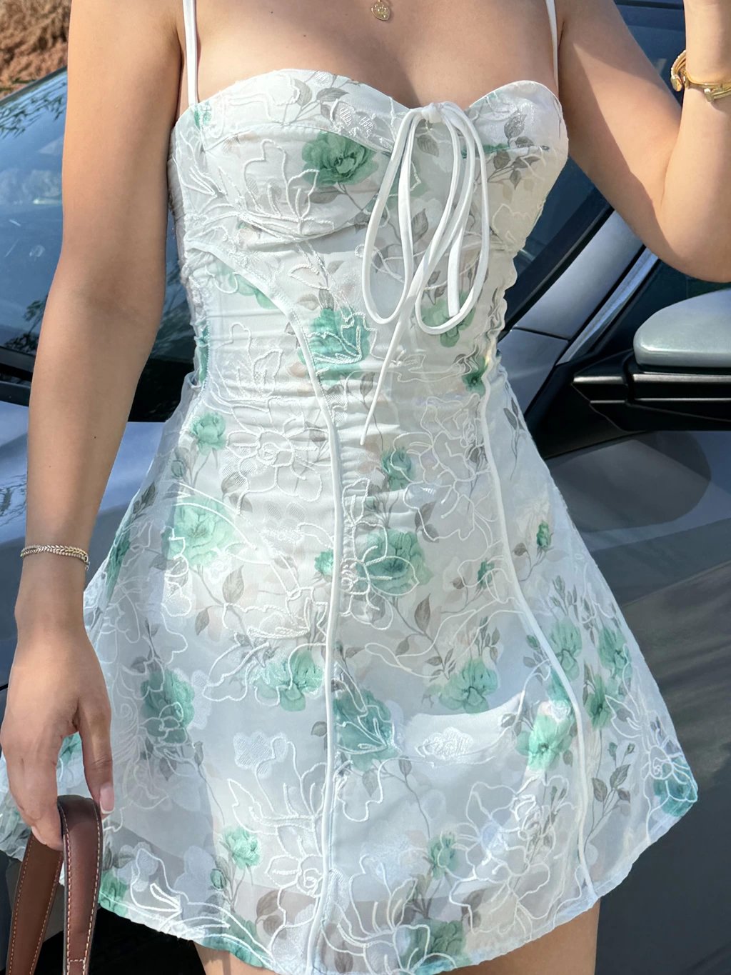 Monica Dantel Mini Elbise