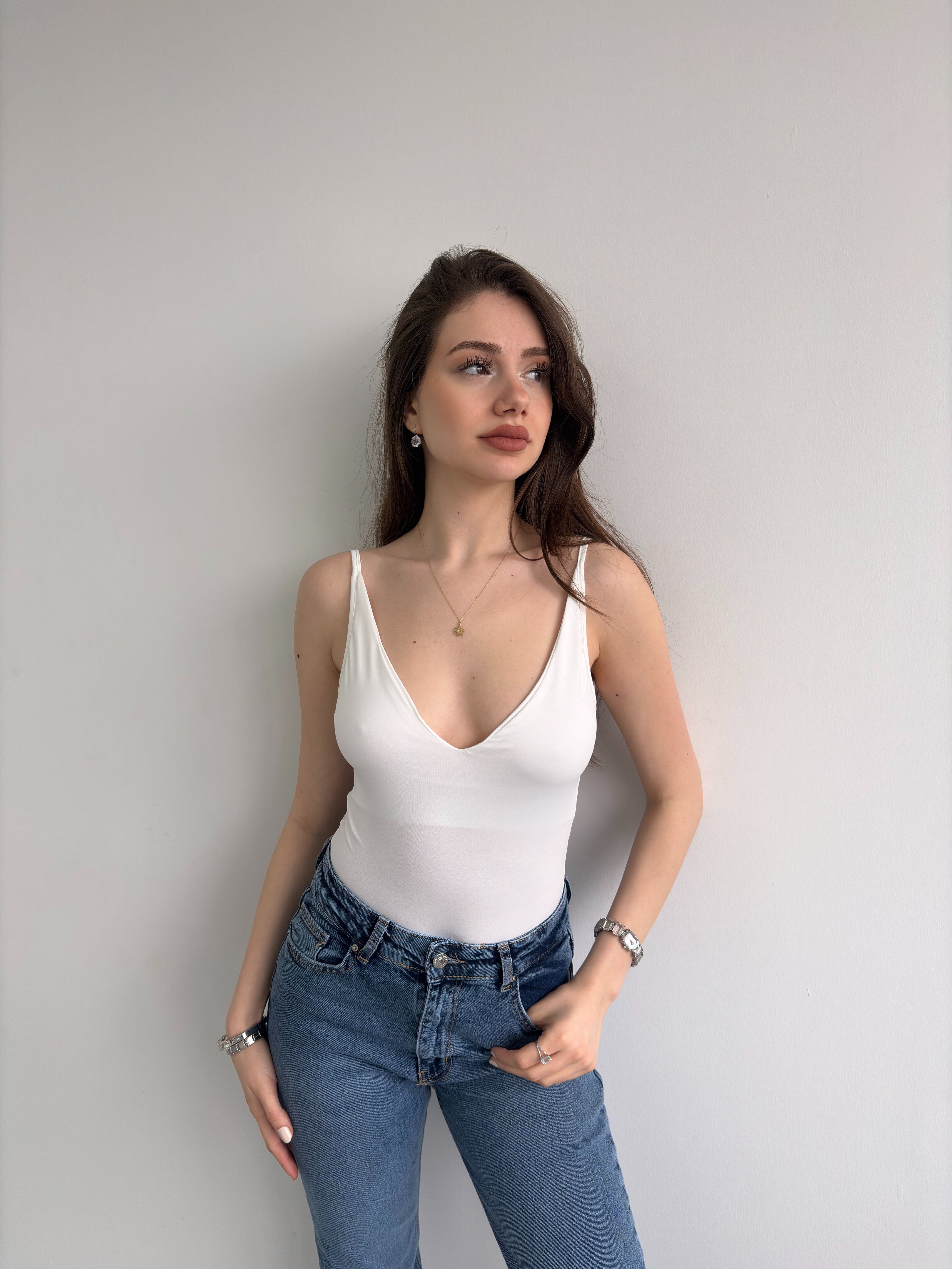Muadil Poliamid Karışımlı Body