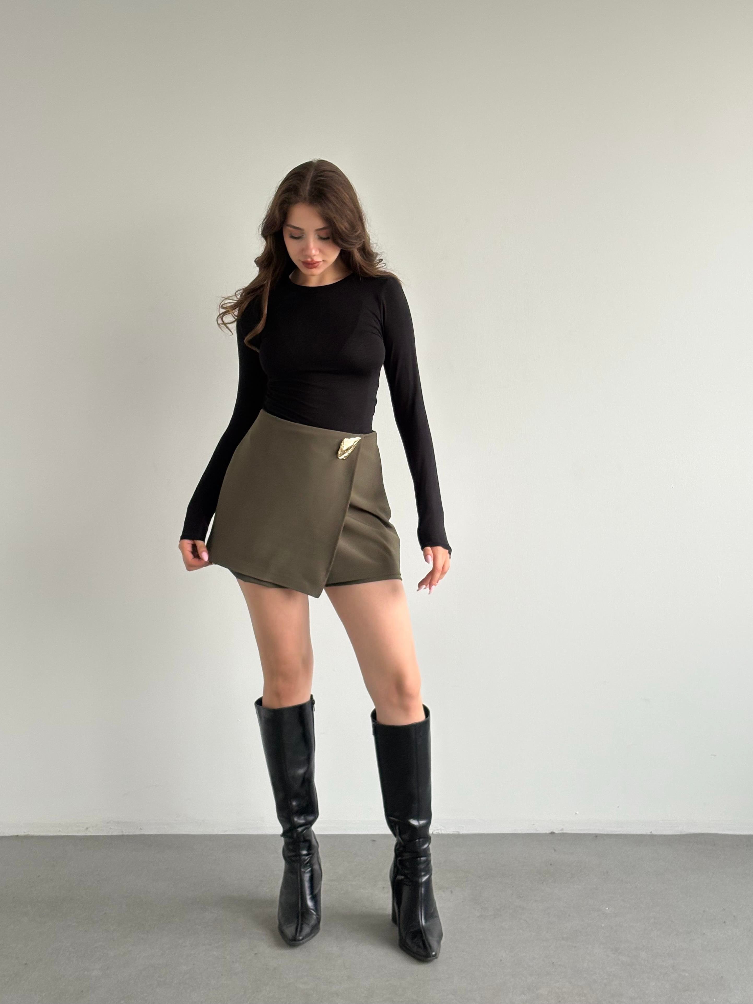 Muadil Premium Şort Etek