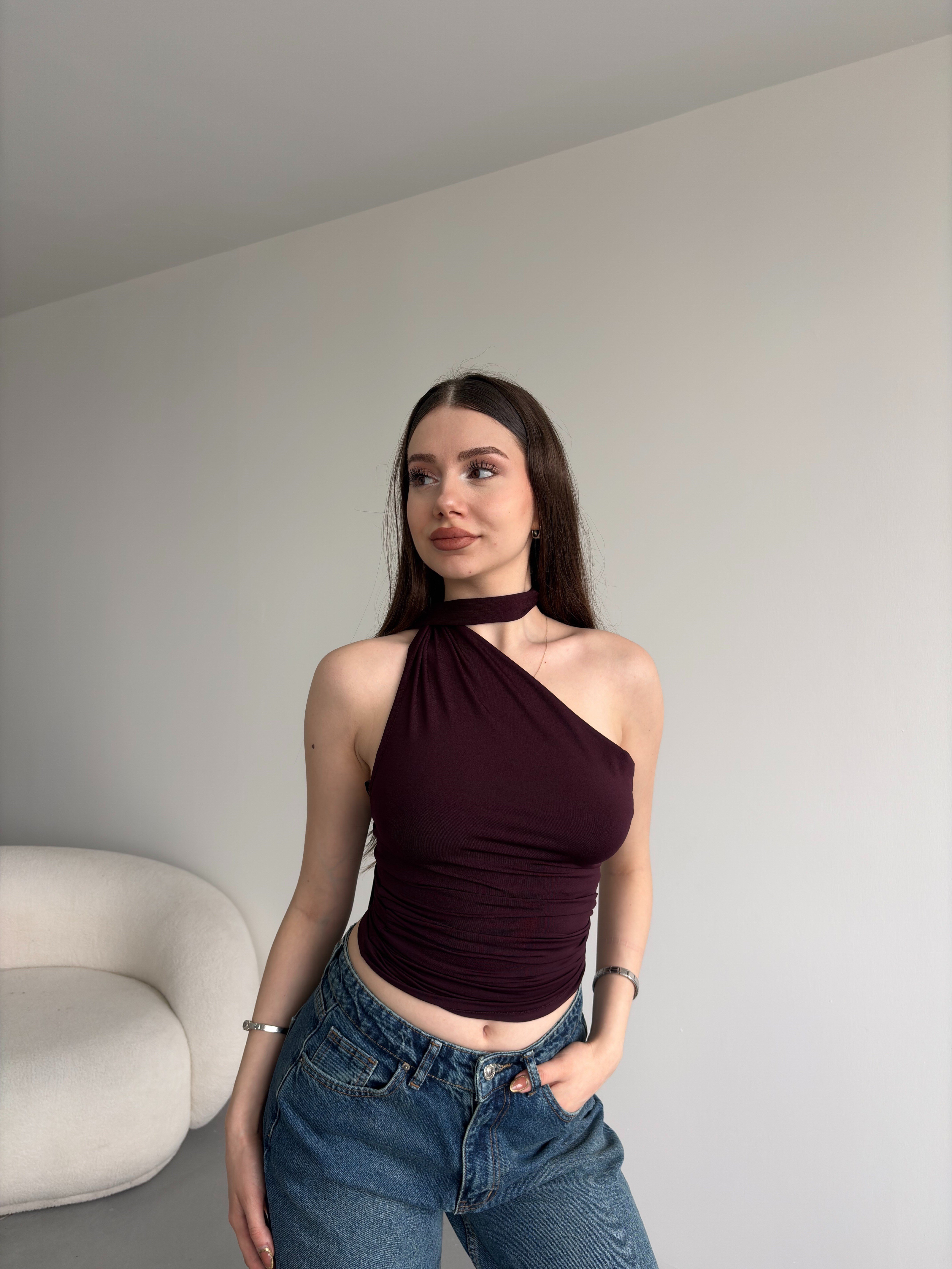 Muadil Şallı Crop
