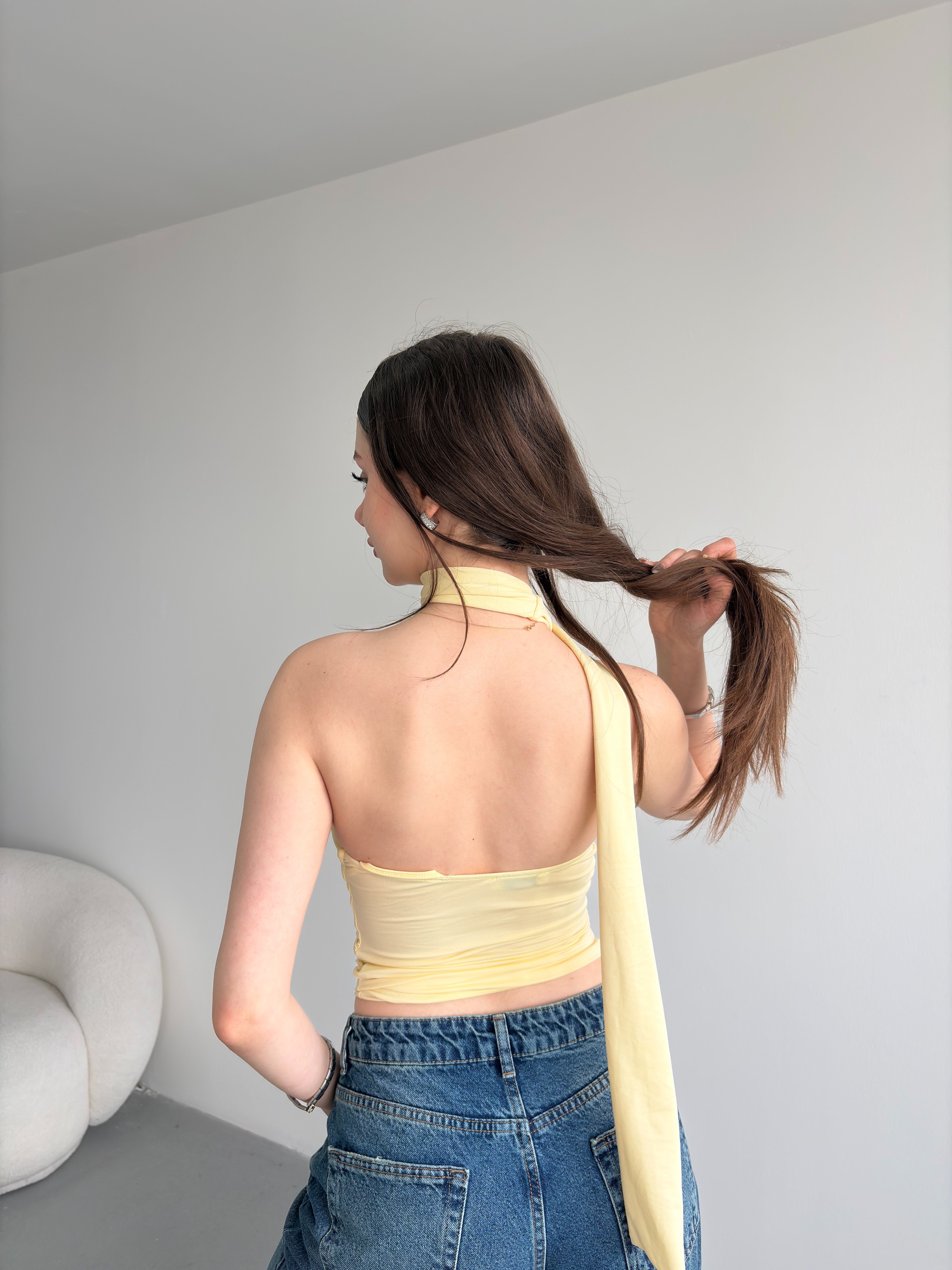 Muadil Şallı Crop