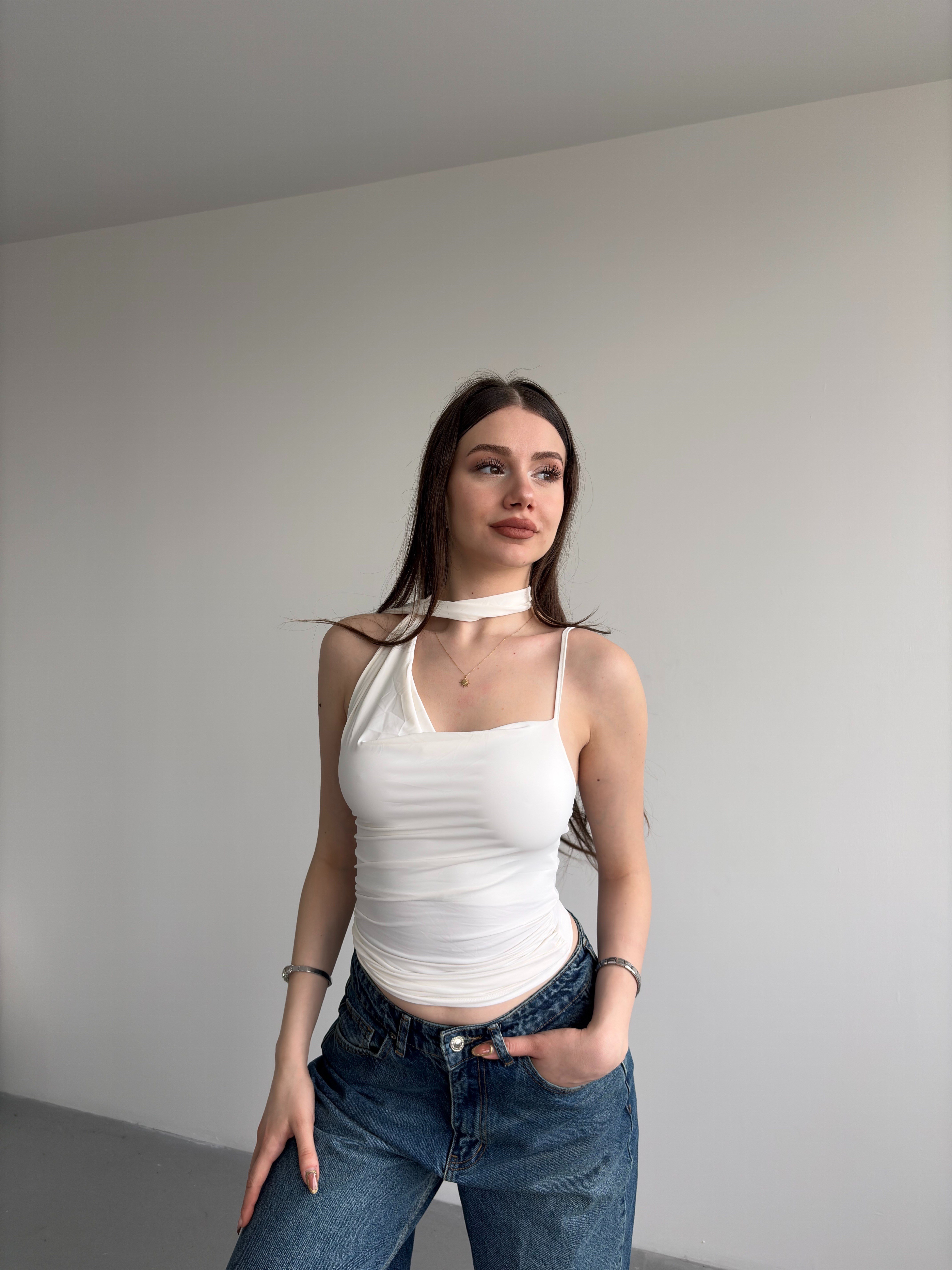 Muadil Şallı Crop