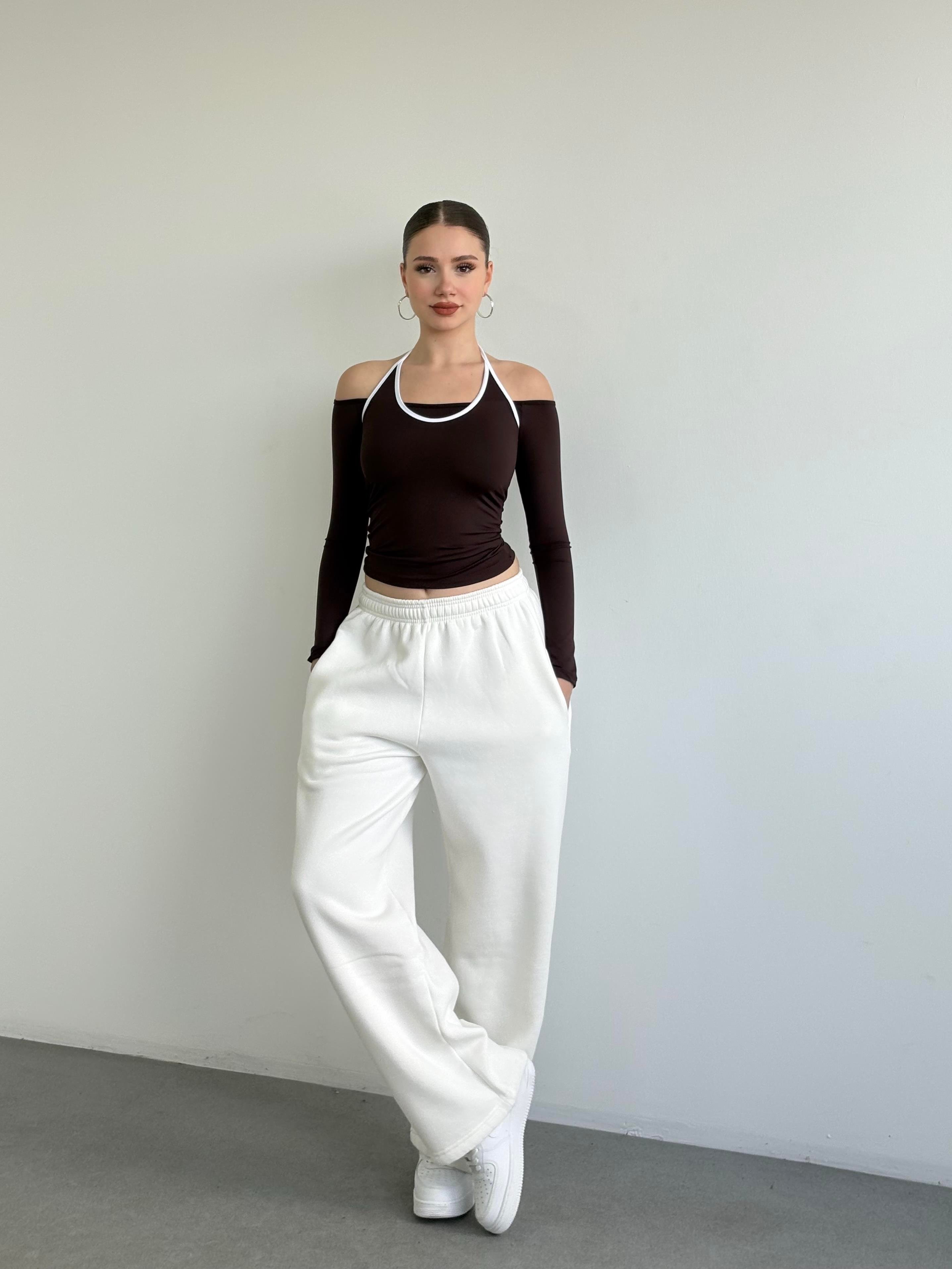 Oversize Baloon Şardonlu Eşofman