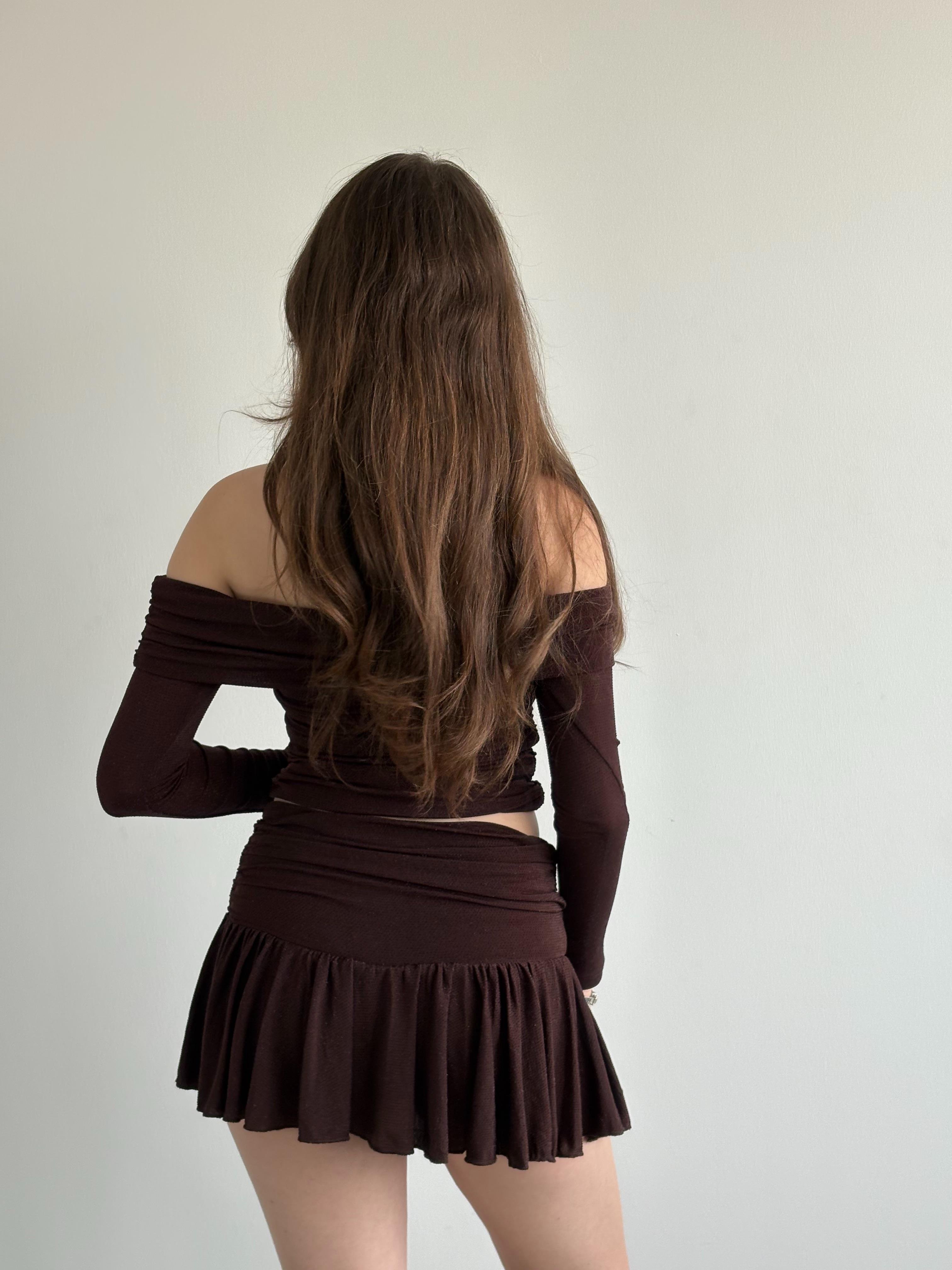 Simli Mini Etek Takım