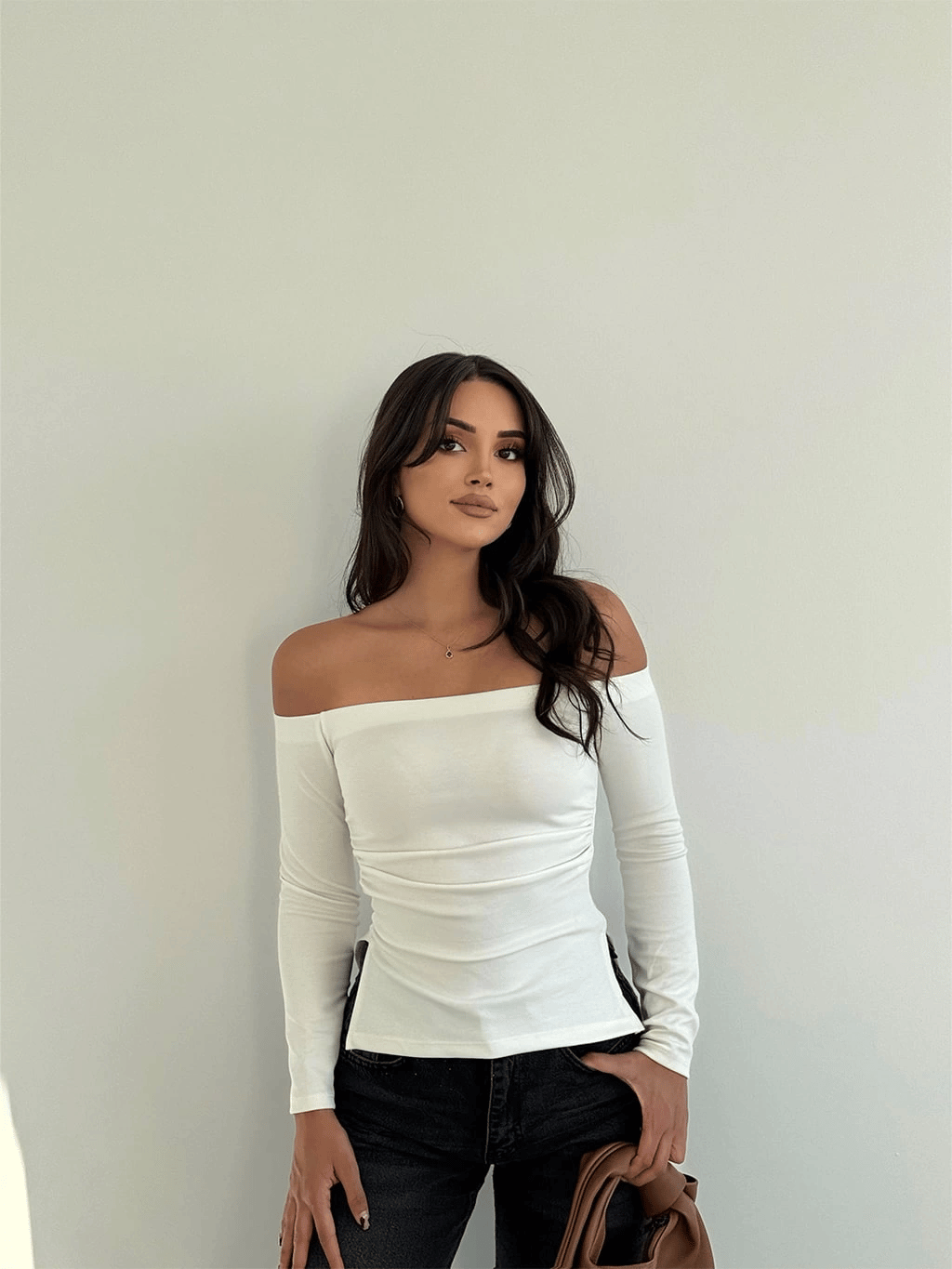 Straplez Lena Sandy Crop