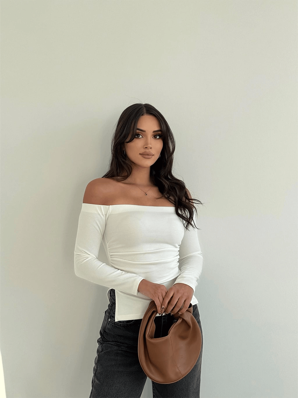 Straplez Lena Sandy Crop