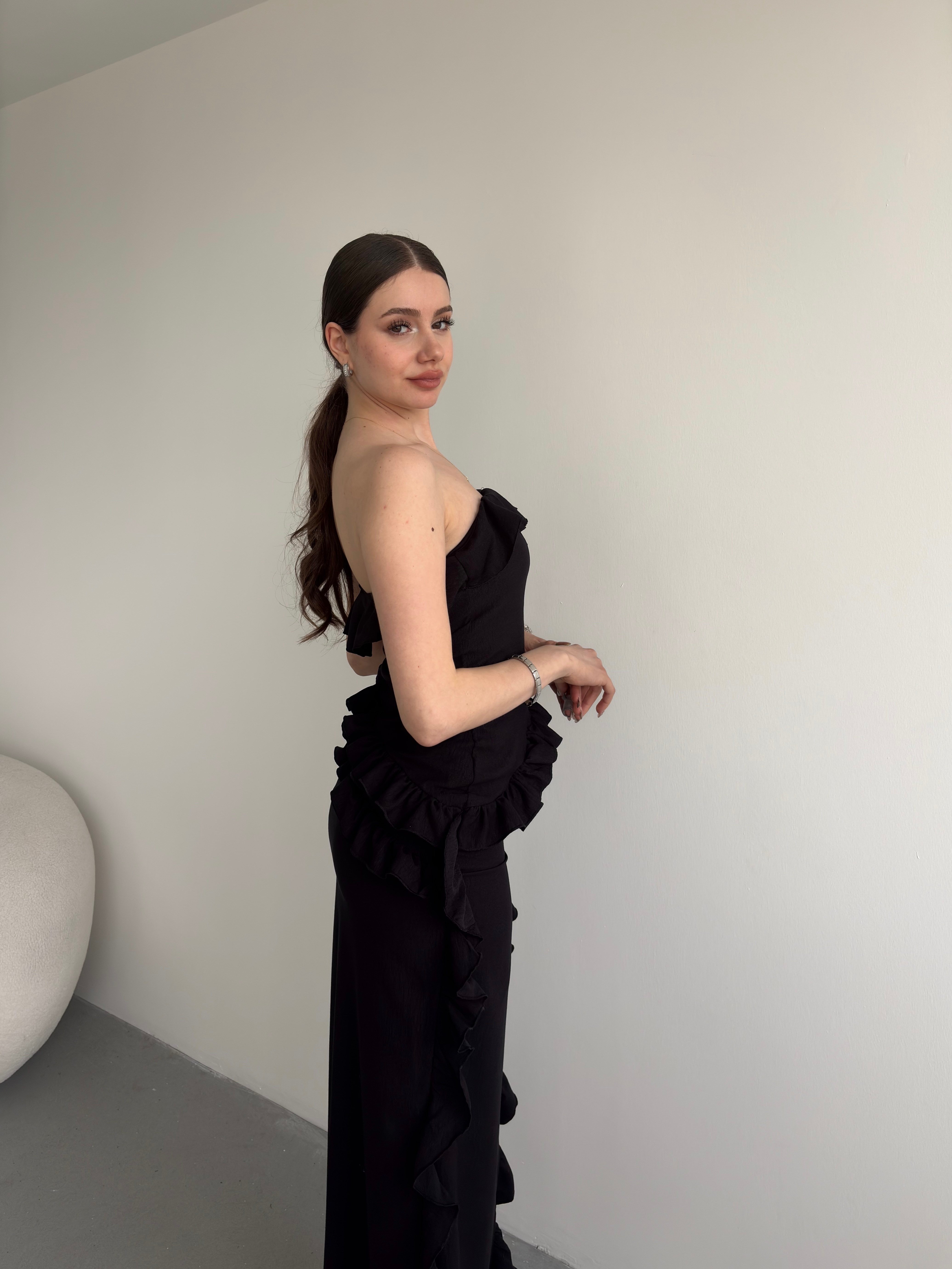 Straplez Premium Elbise