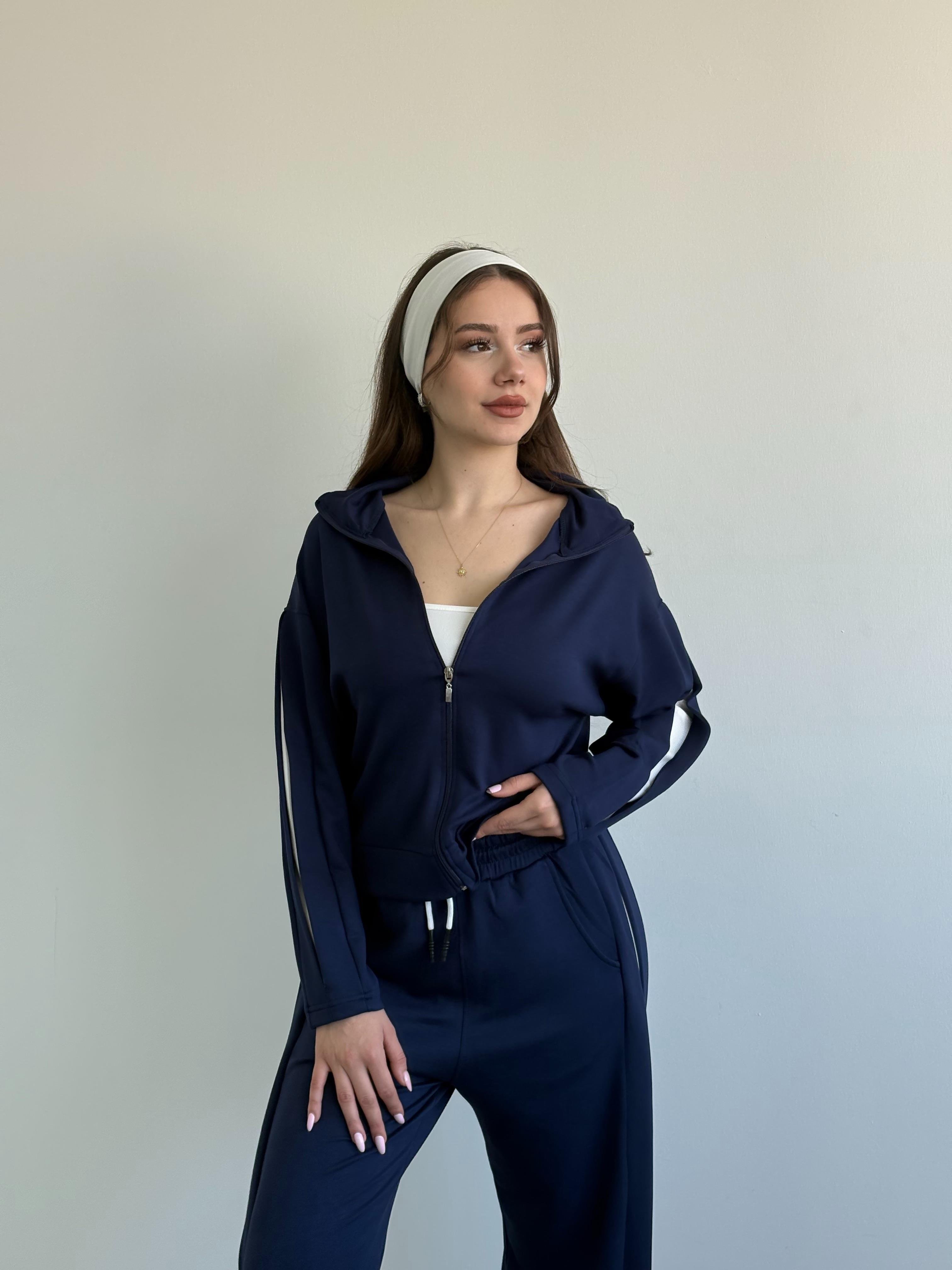 Tek Şerit Hırka Takım