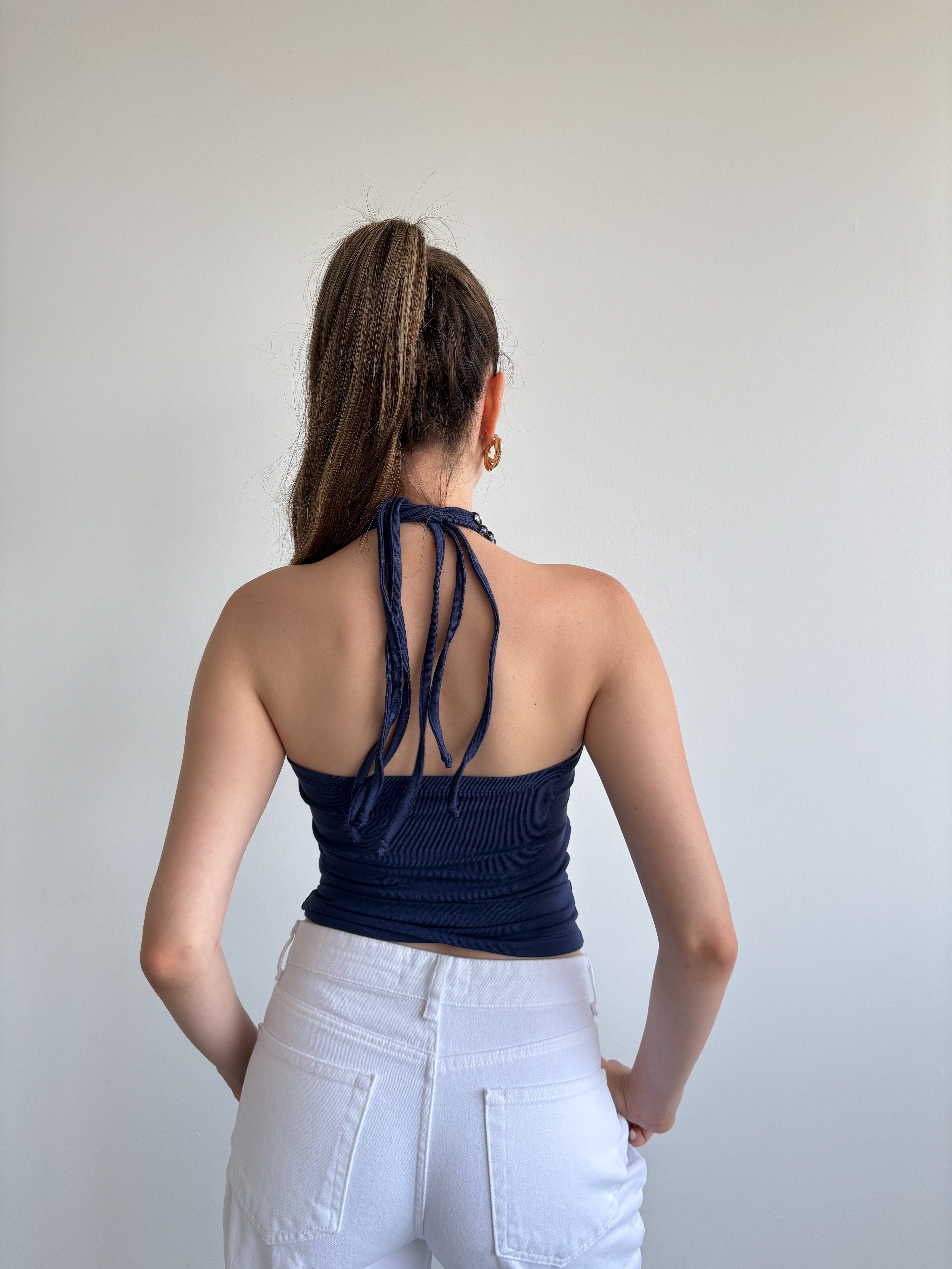 Tokalı Halter Crop