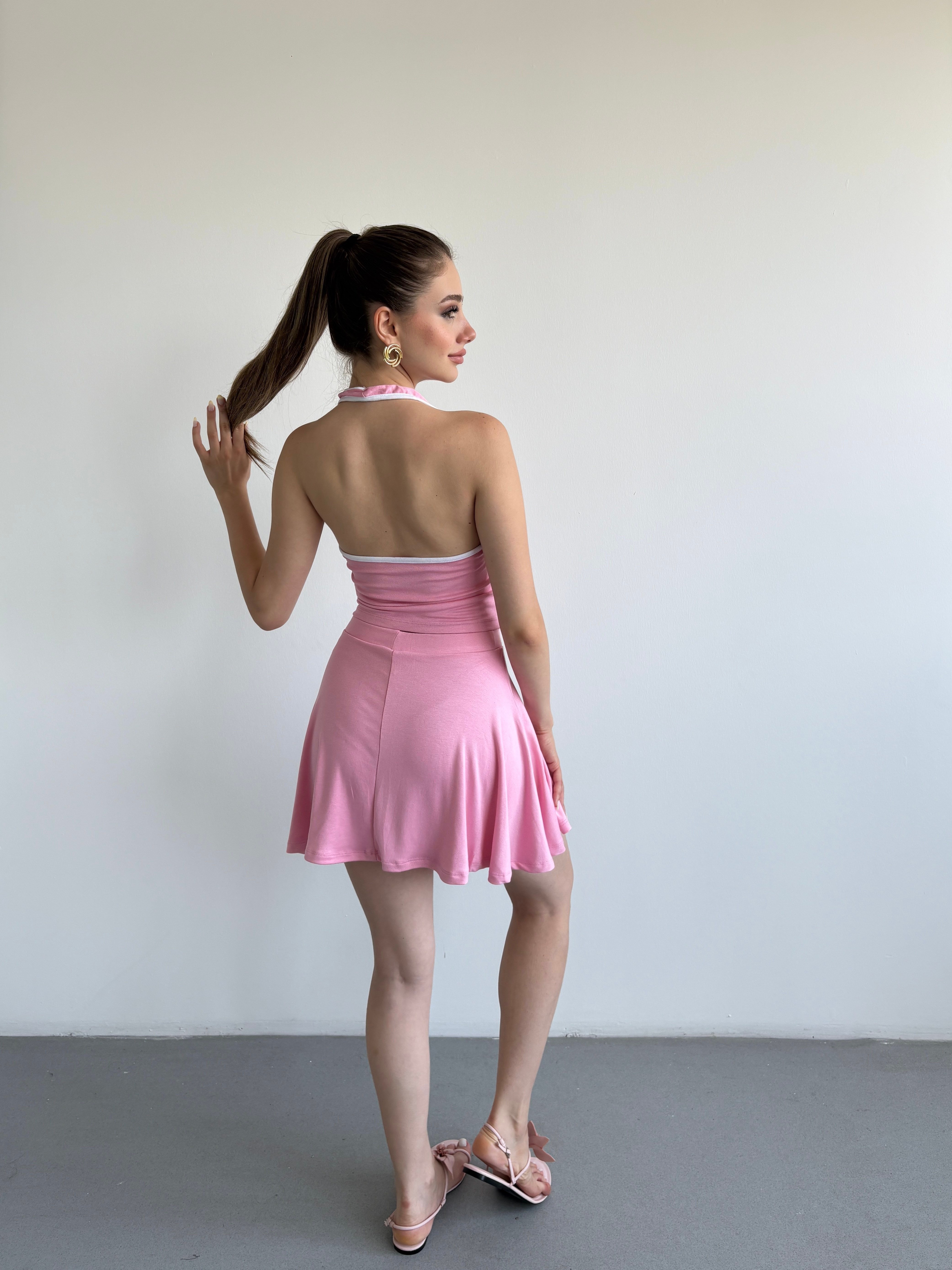 Tokalı Halter Crop