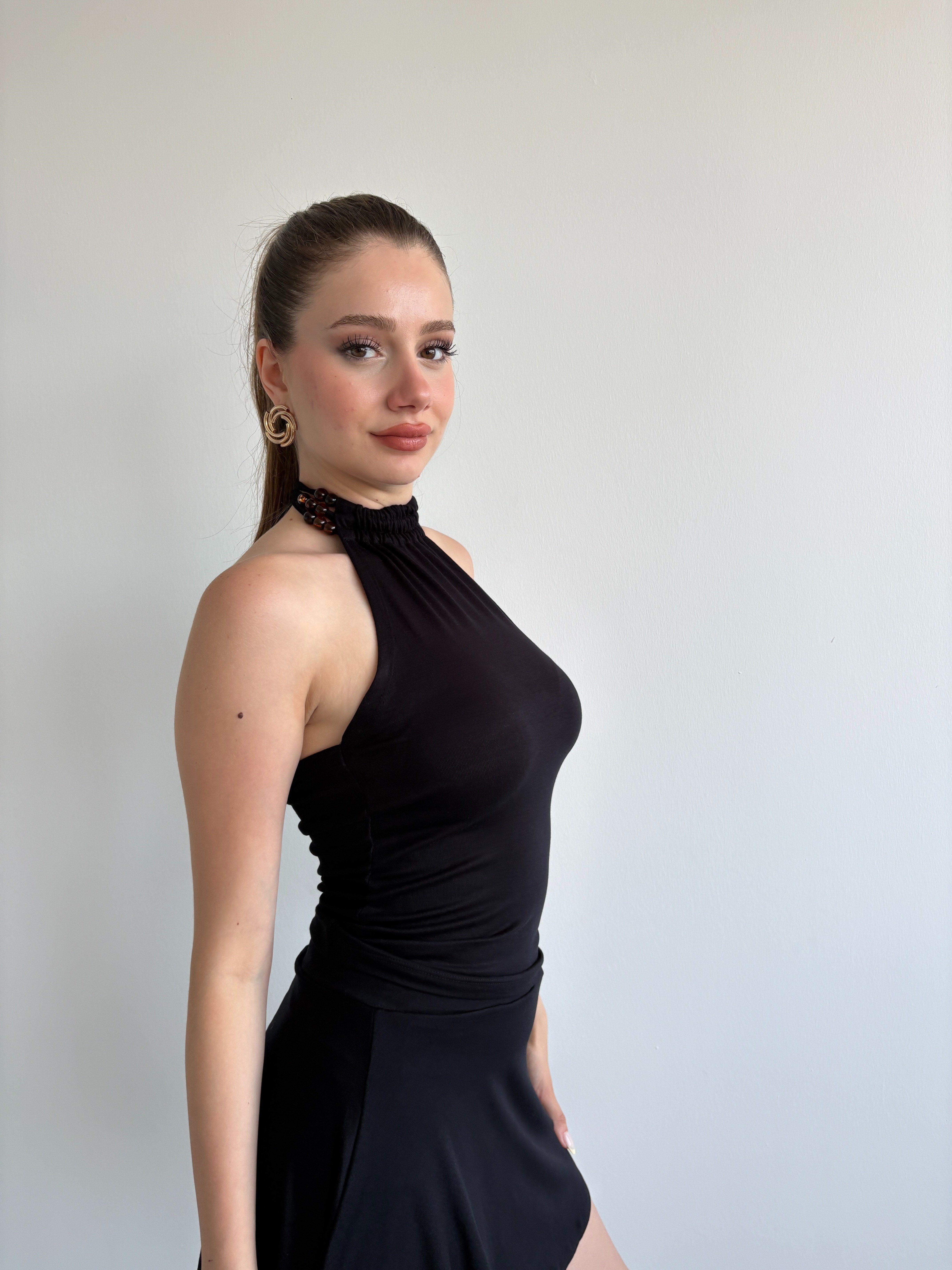 Tokalı Halter Crop