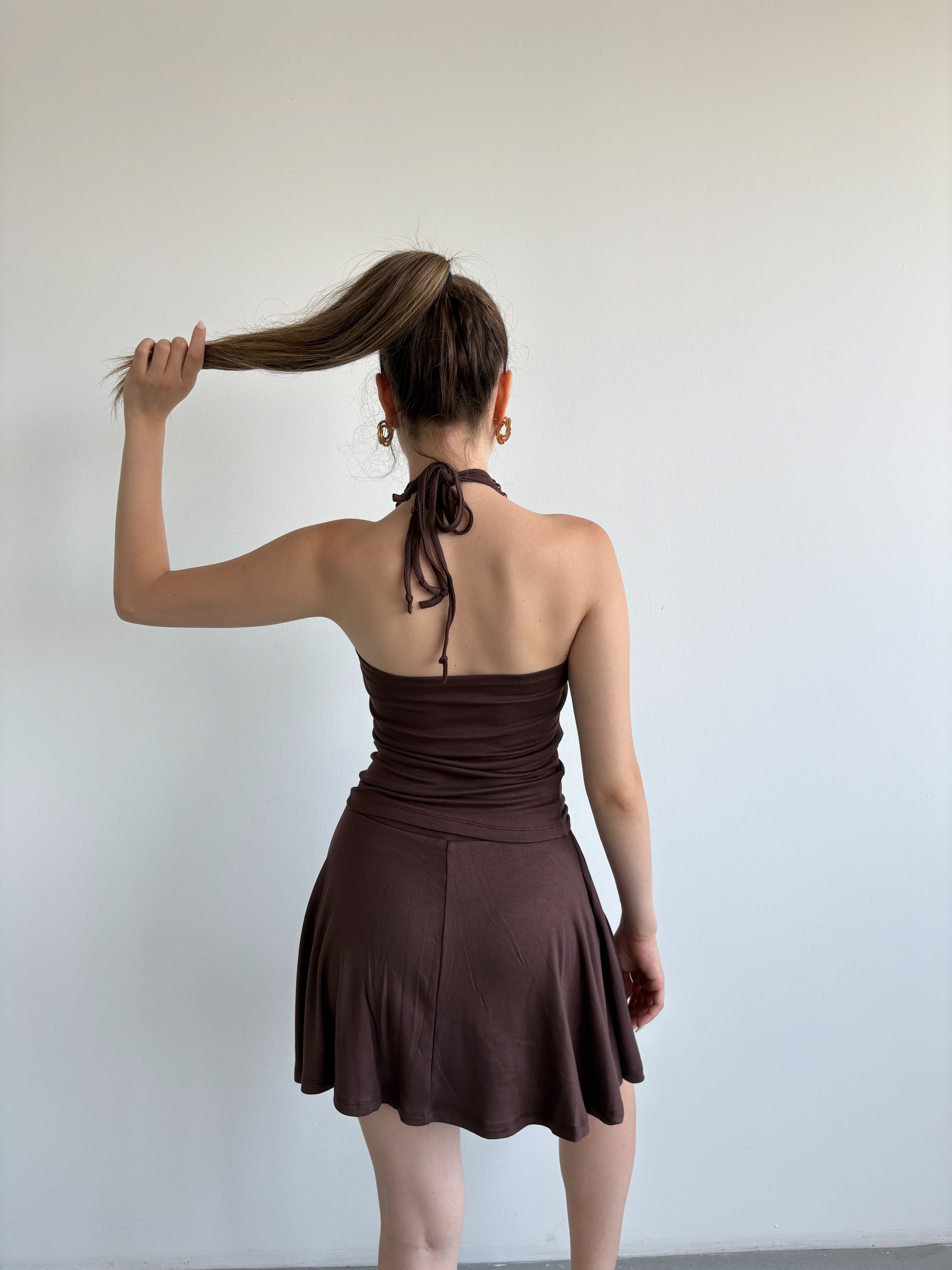 Tokalı Halter Crop