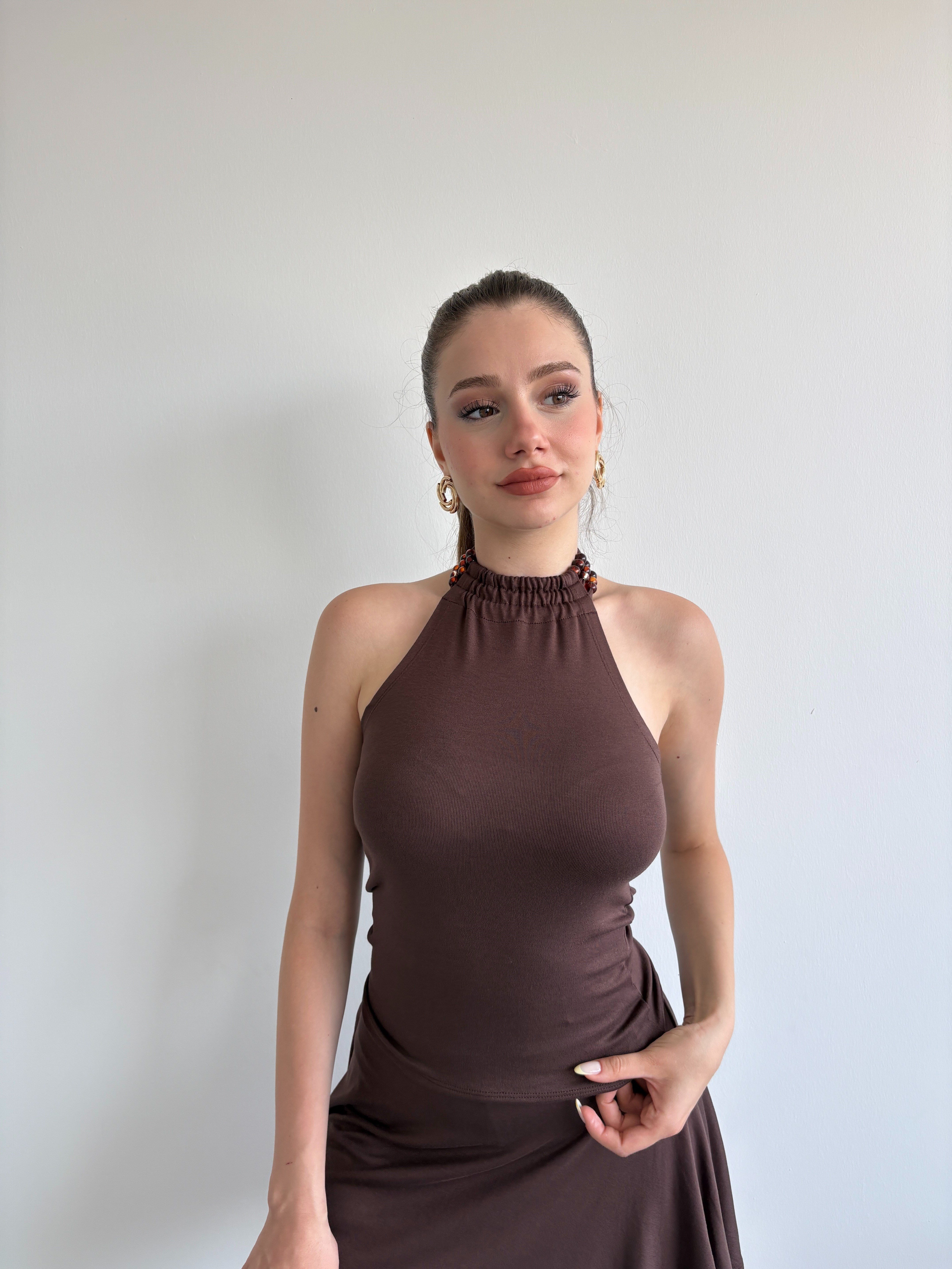 Tokalı Halter Crop
