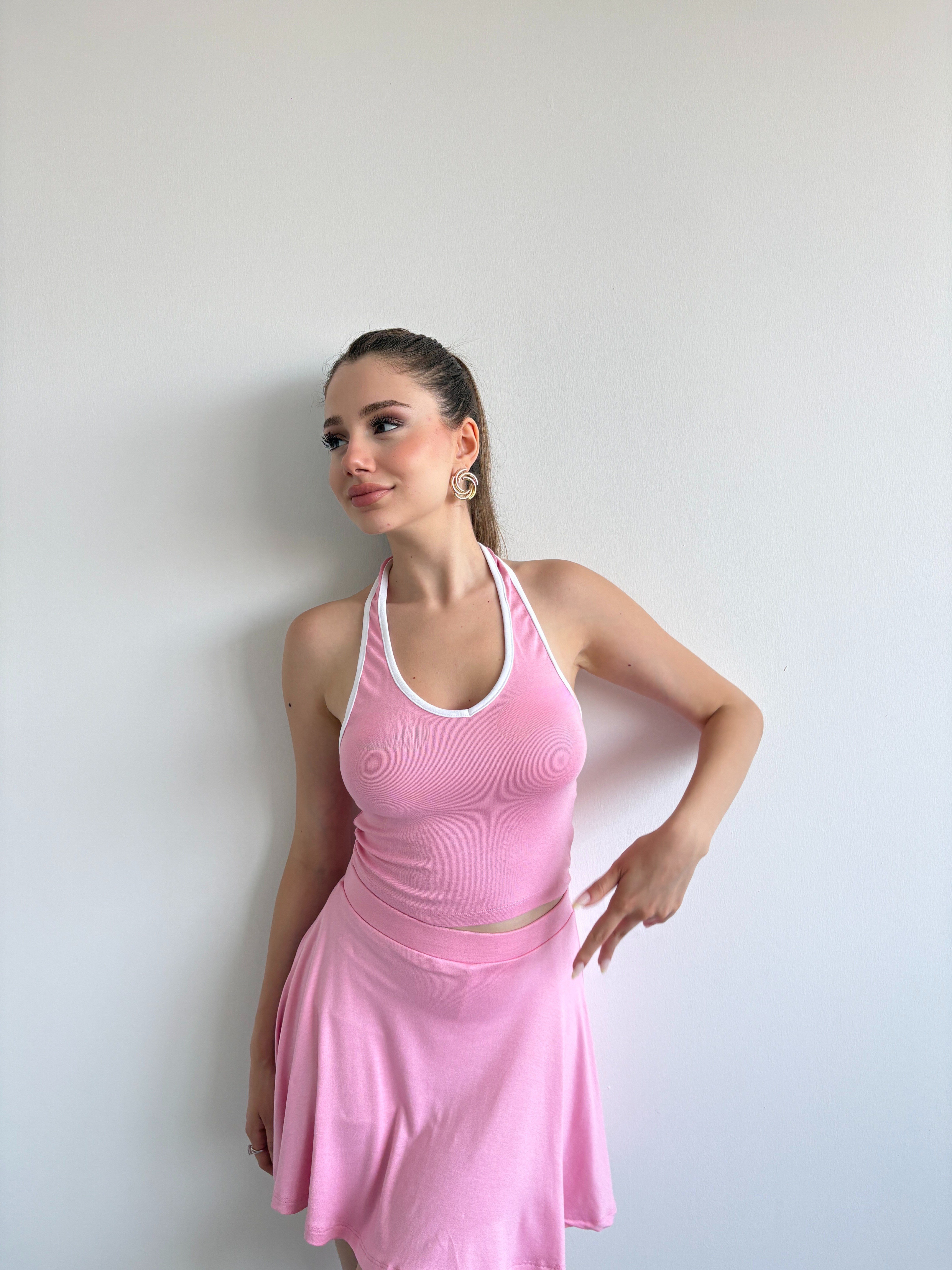 Tokalı Halter Crop