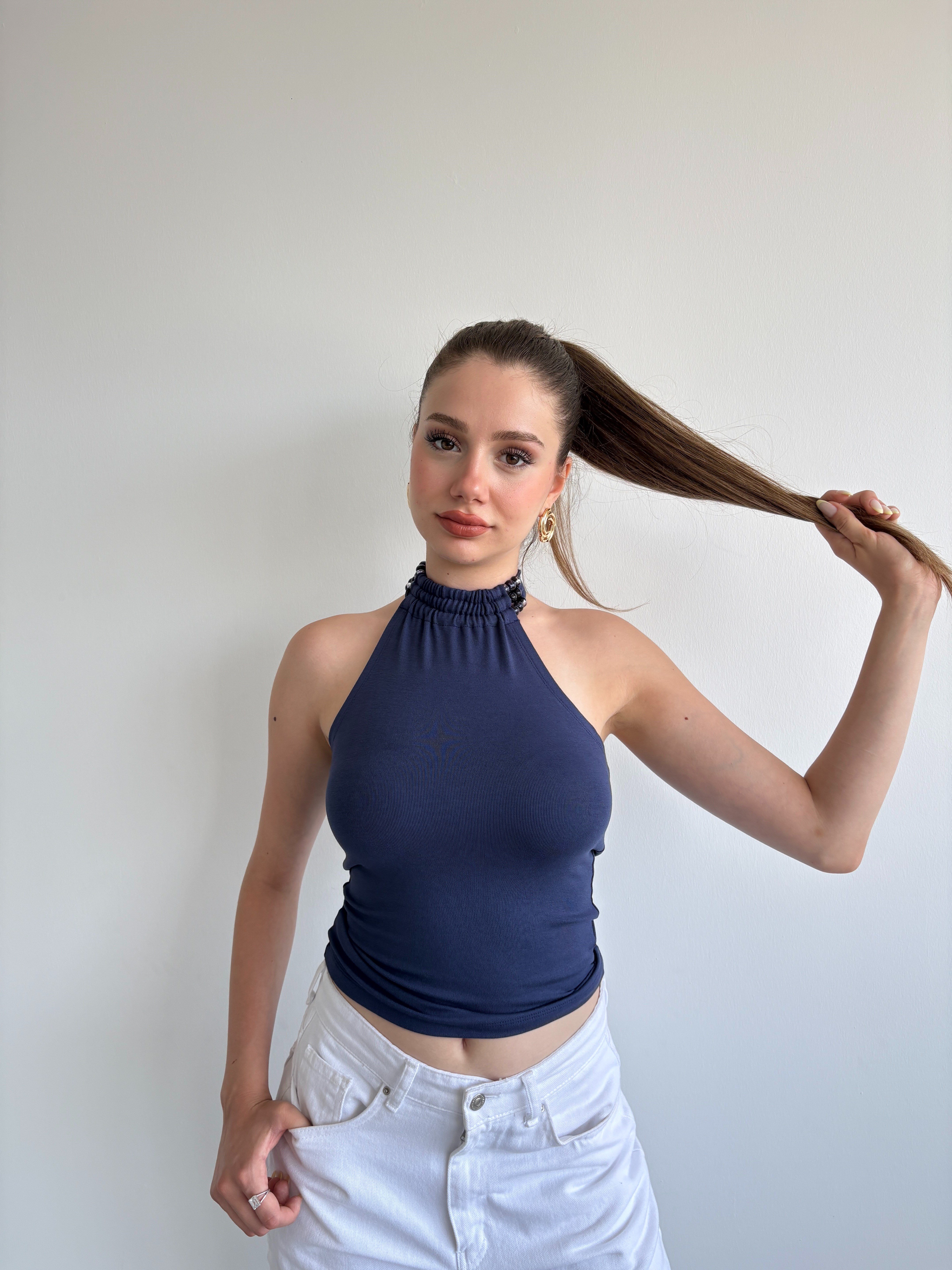Tokalı Halter Crop