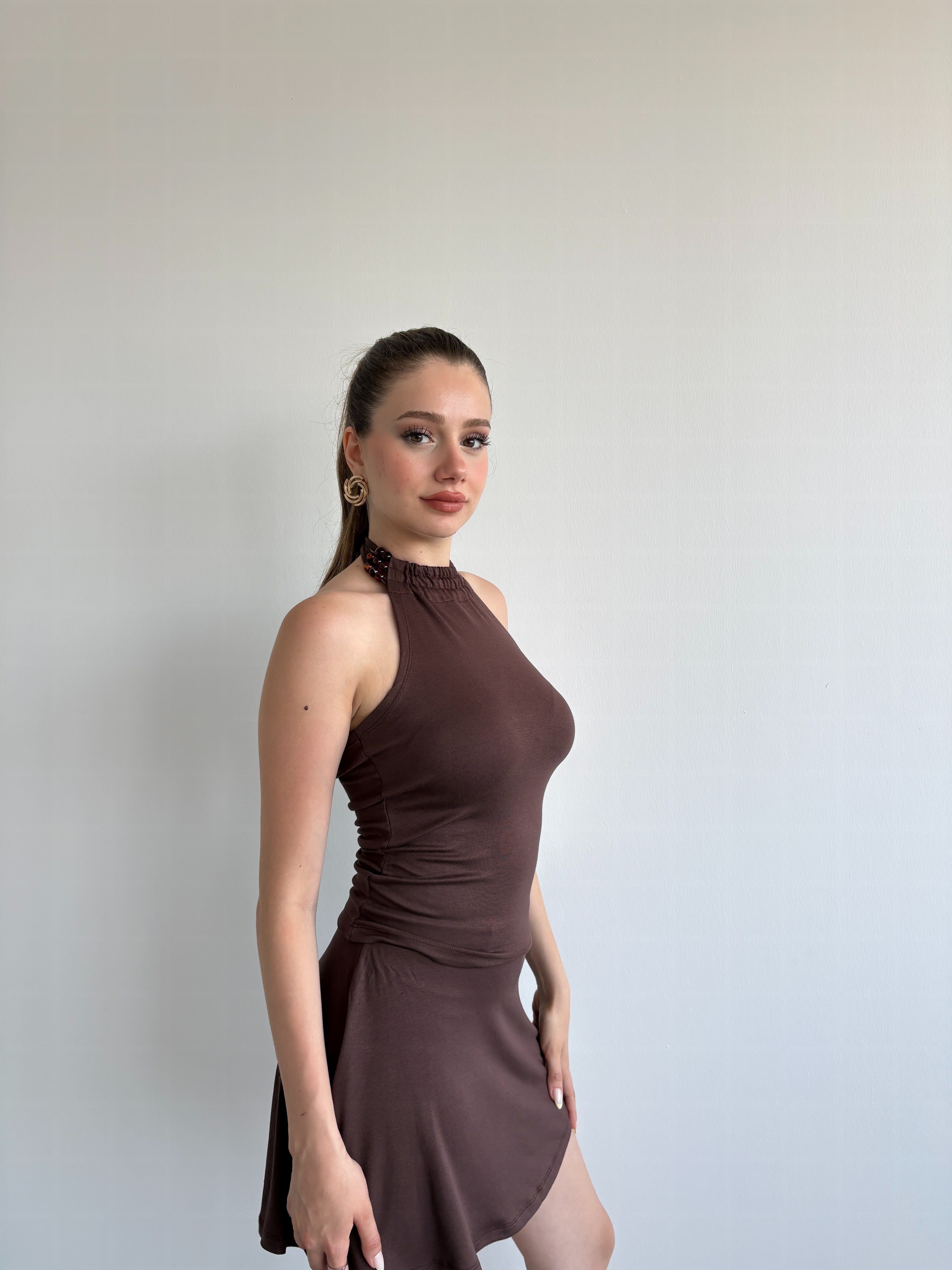 Tokalı Halter Crop
