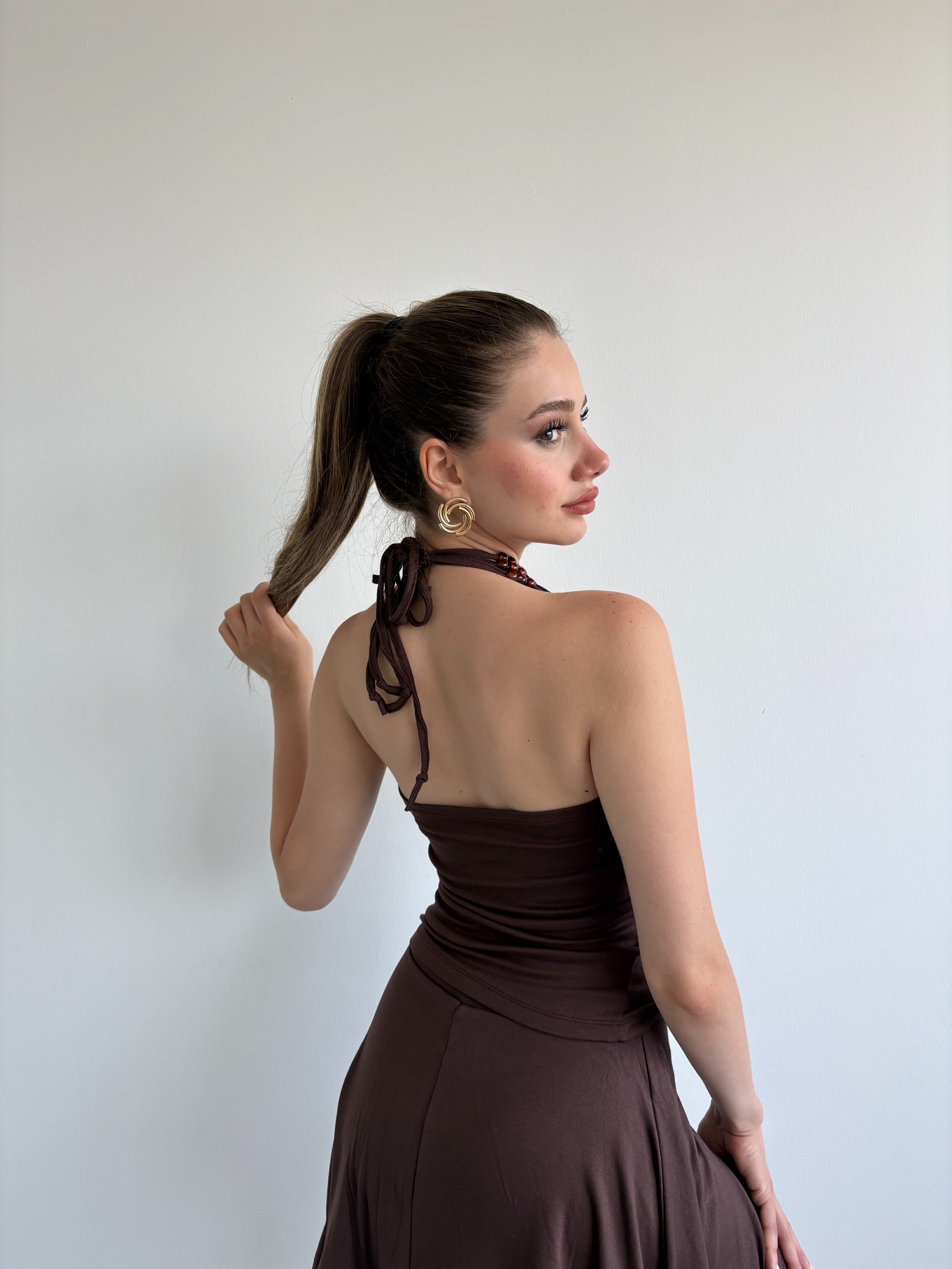 Tokalı Halter Crop