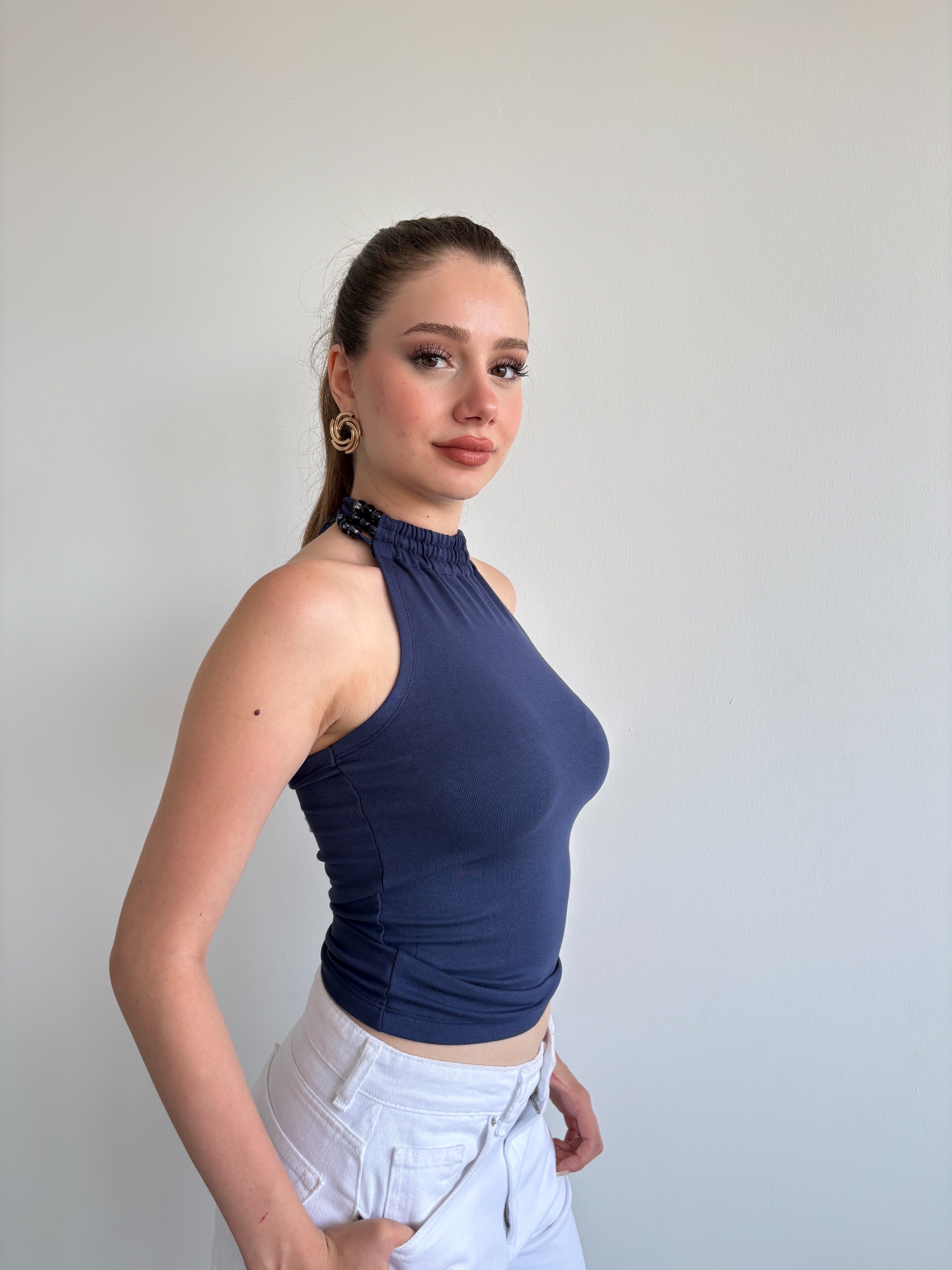 Tokalı Halter Crop