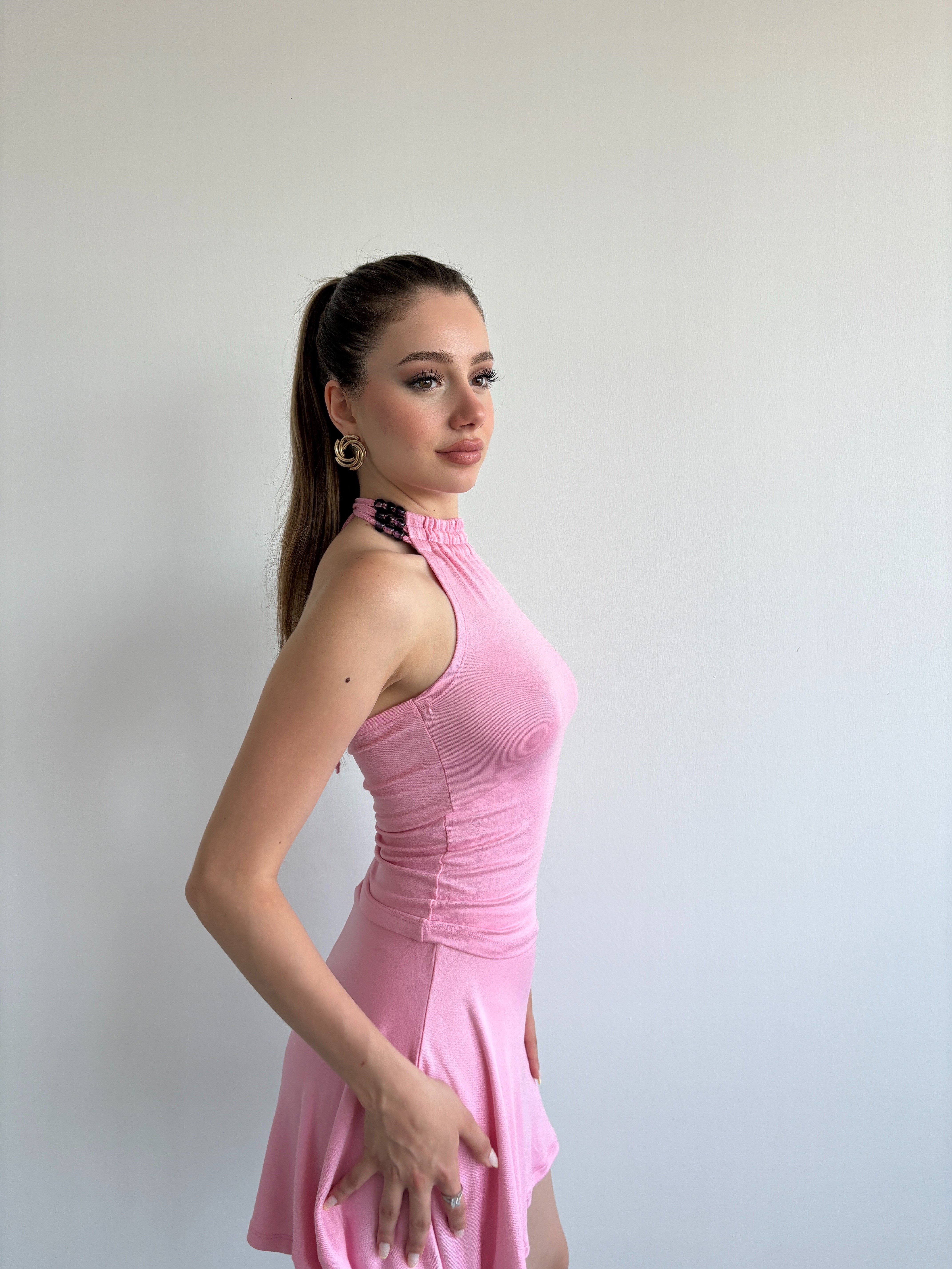 Tokalı Halter Crop