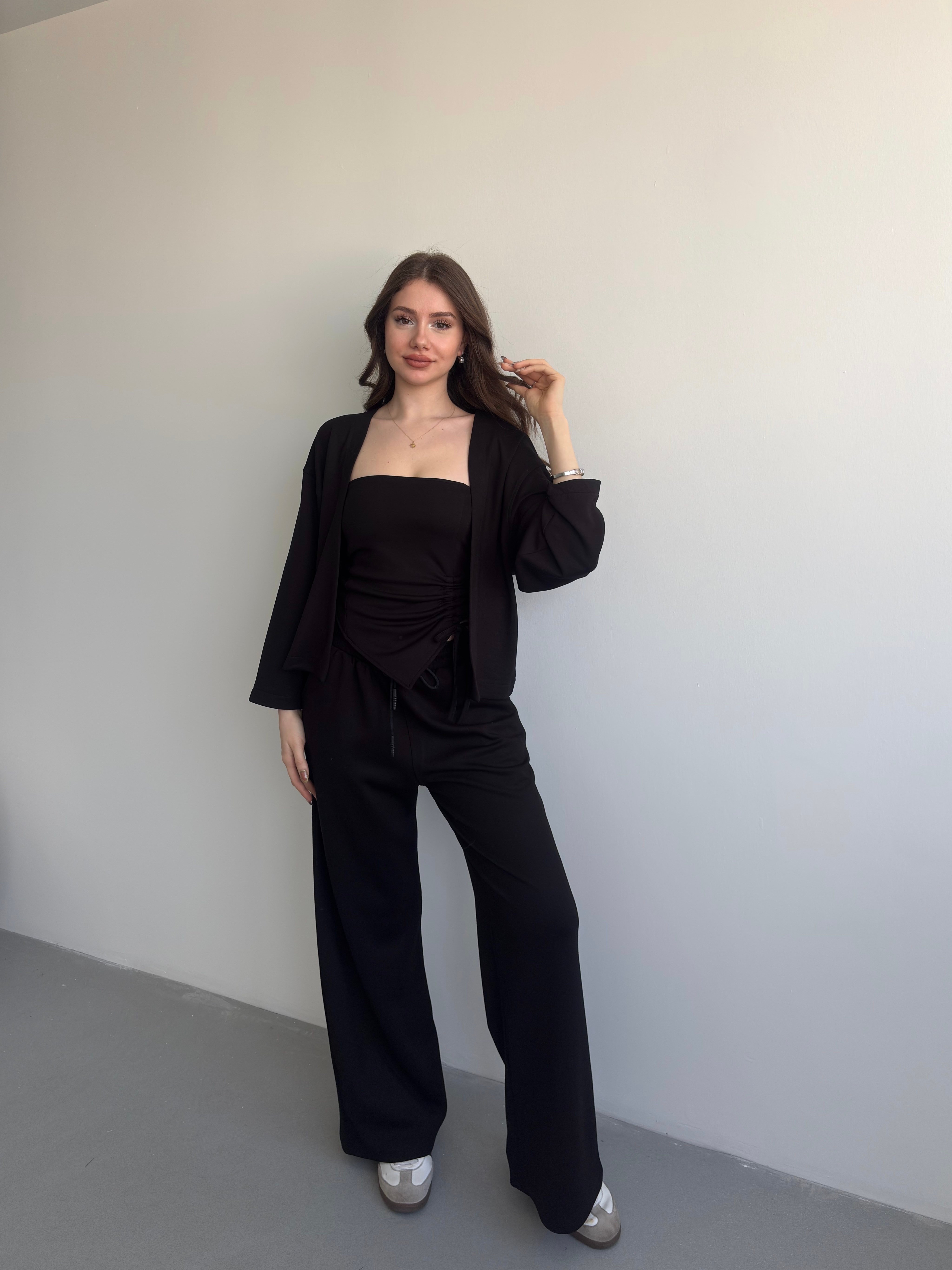 Üçlü Modal Kumaş Takım