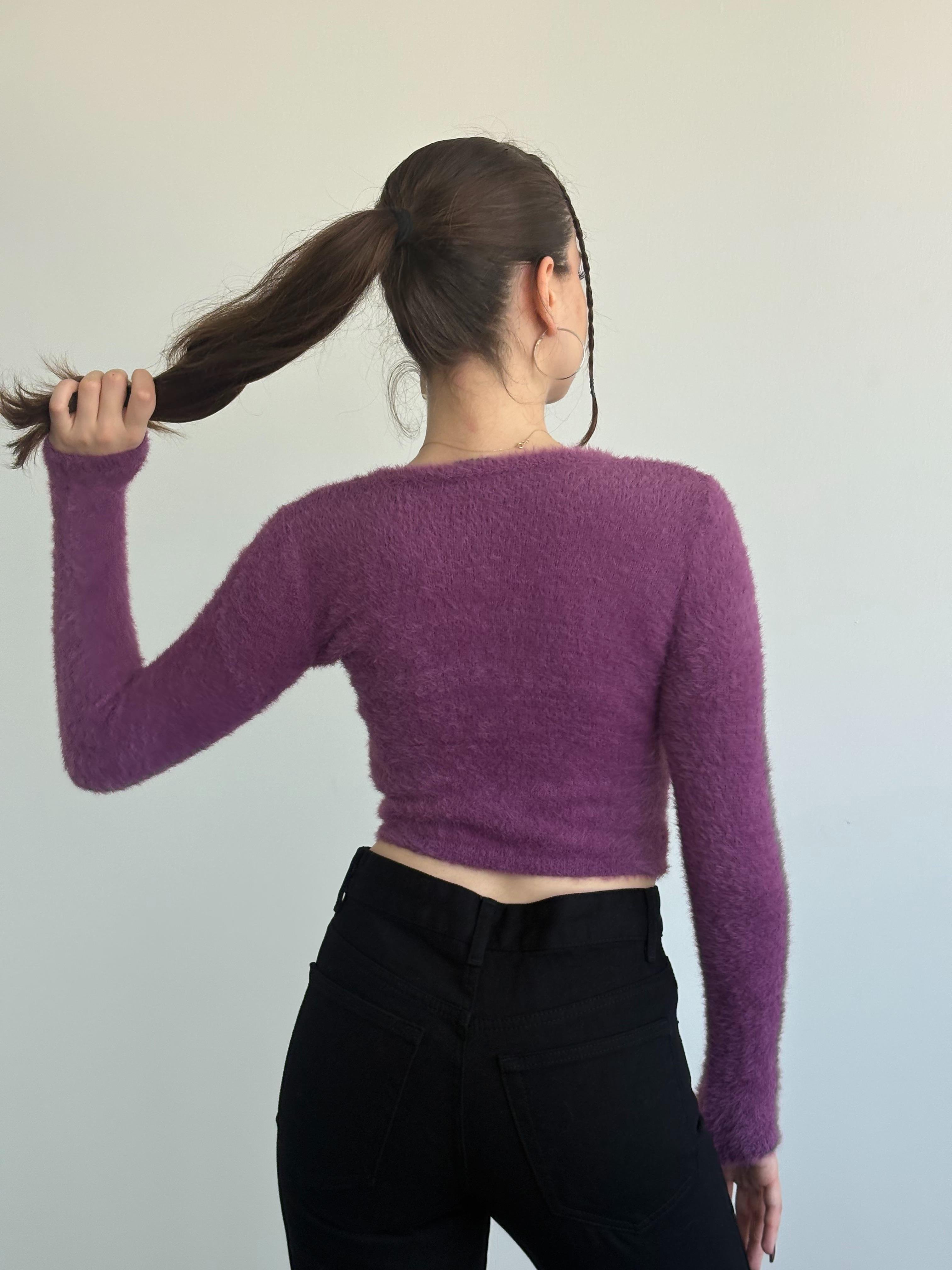 Yumoş Dekolteli Crop 