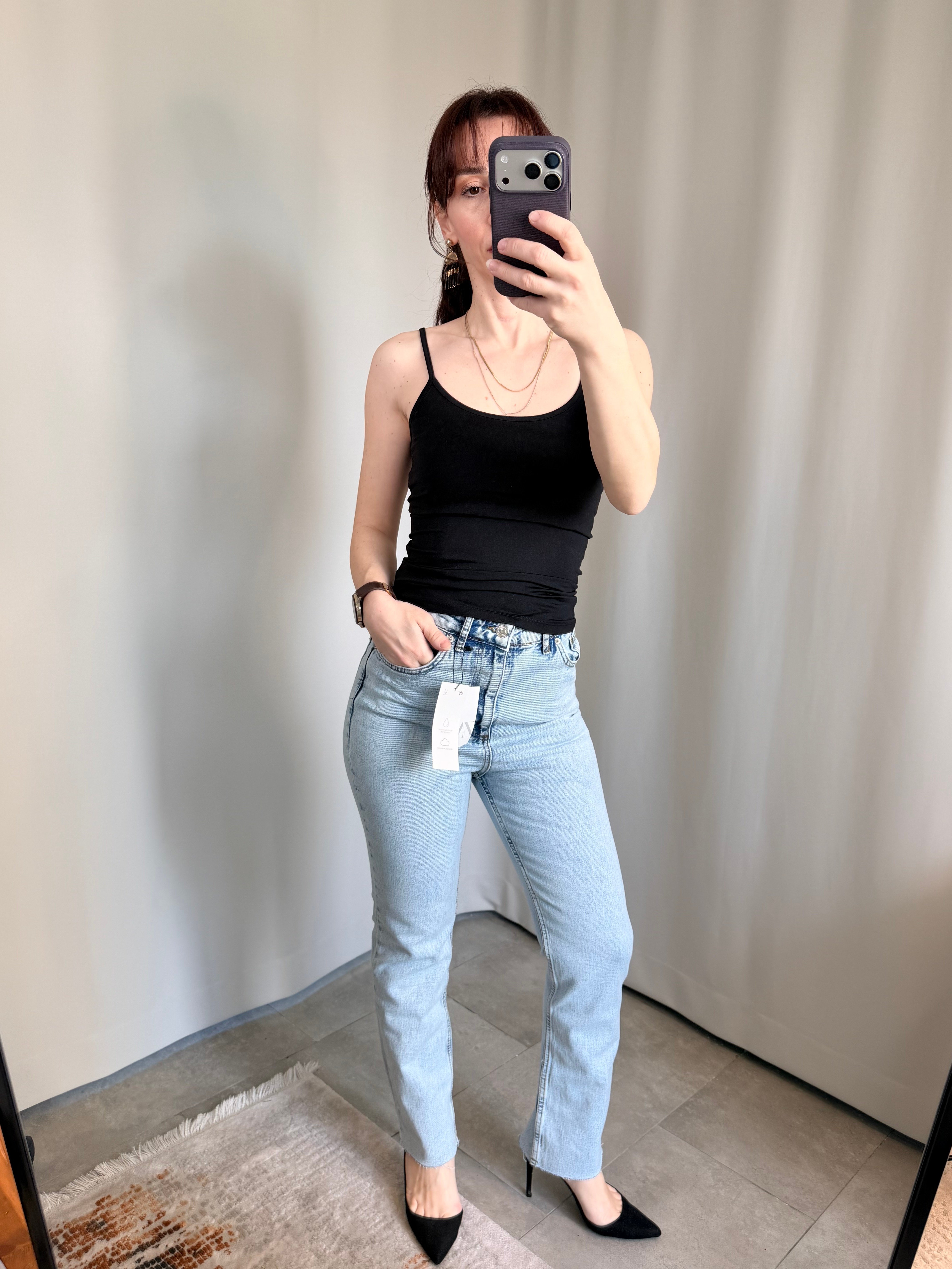 Boru Paça Açık Mavi Renk Jean