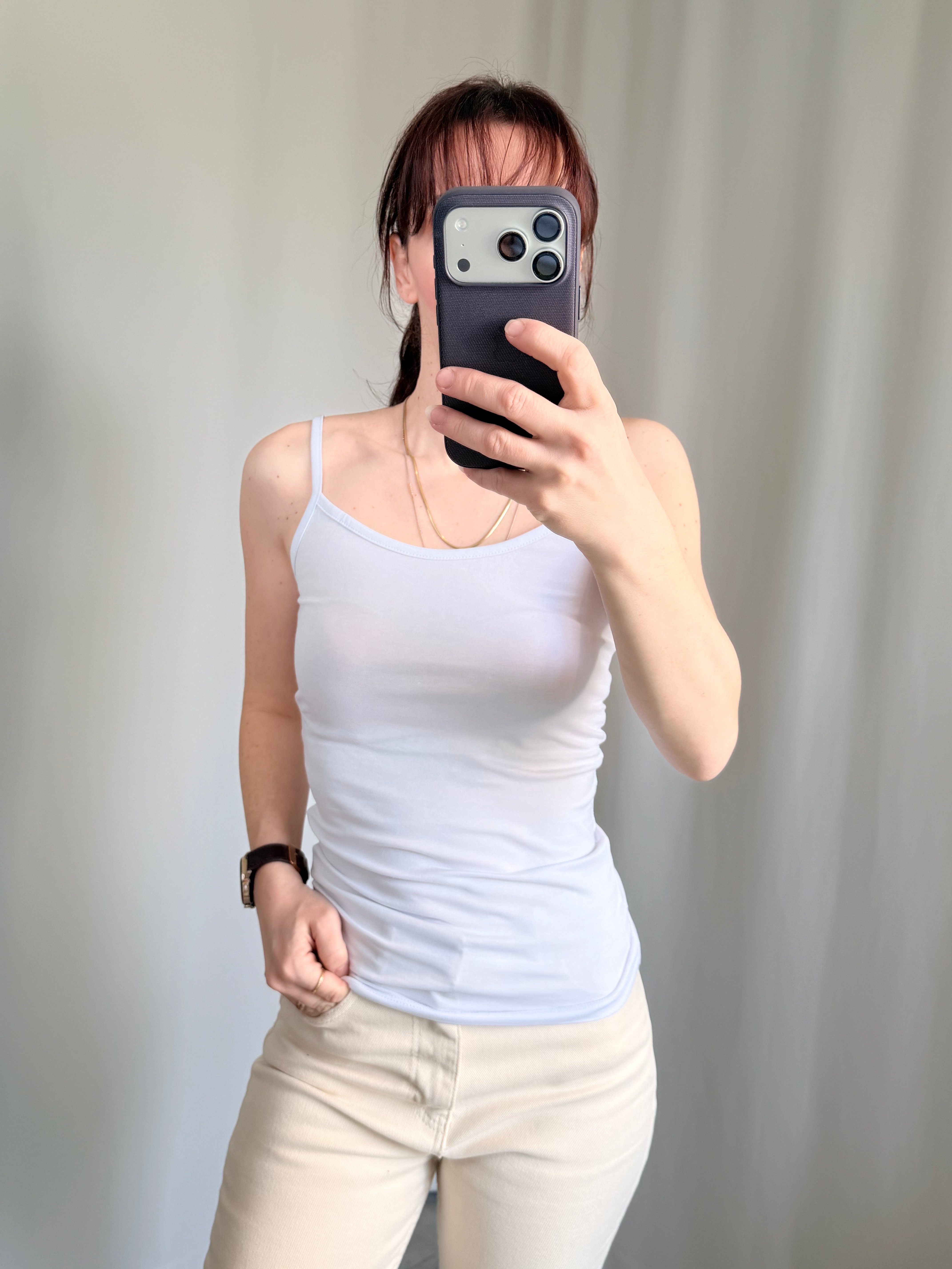 İnce Askılı Krem Body