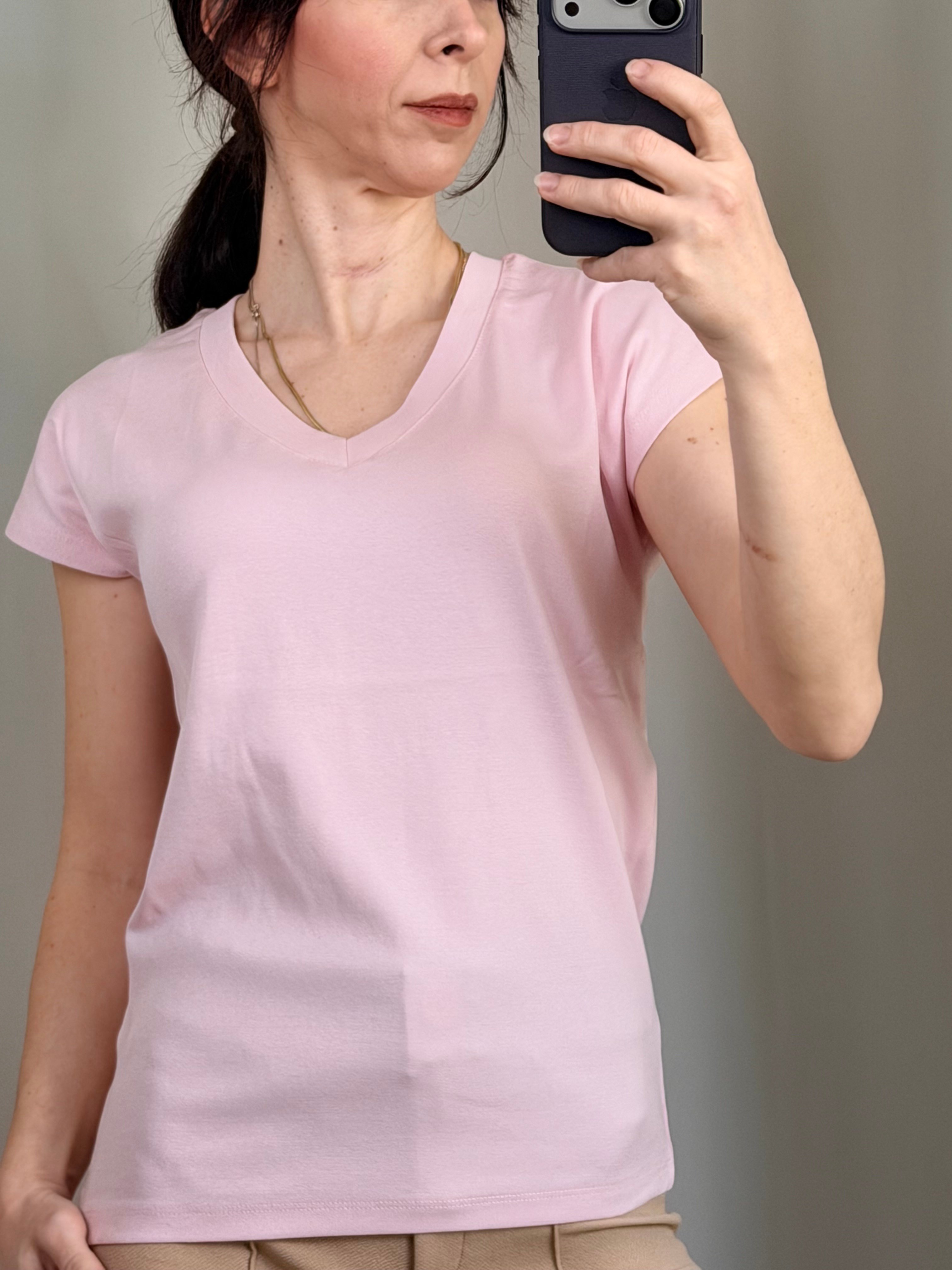 Marka Pembe Renk T-shirt