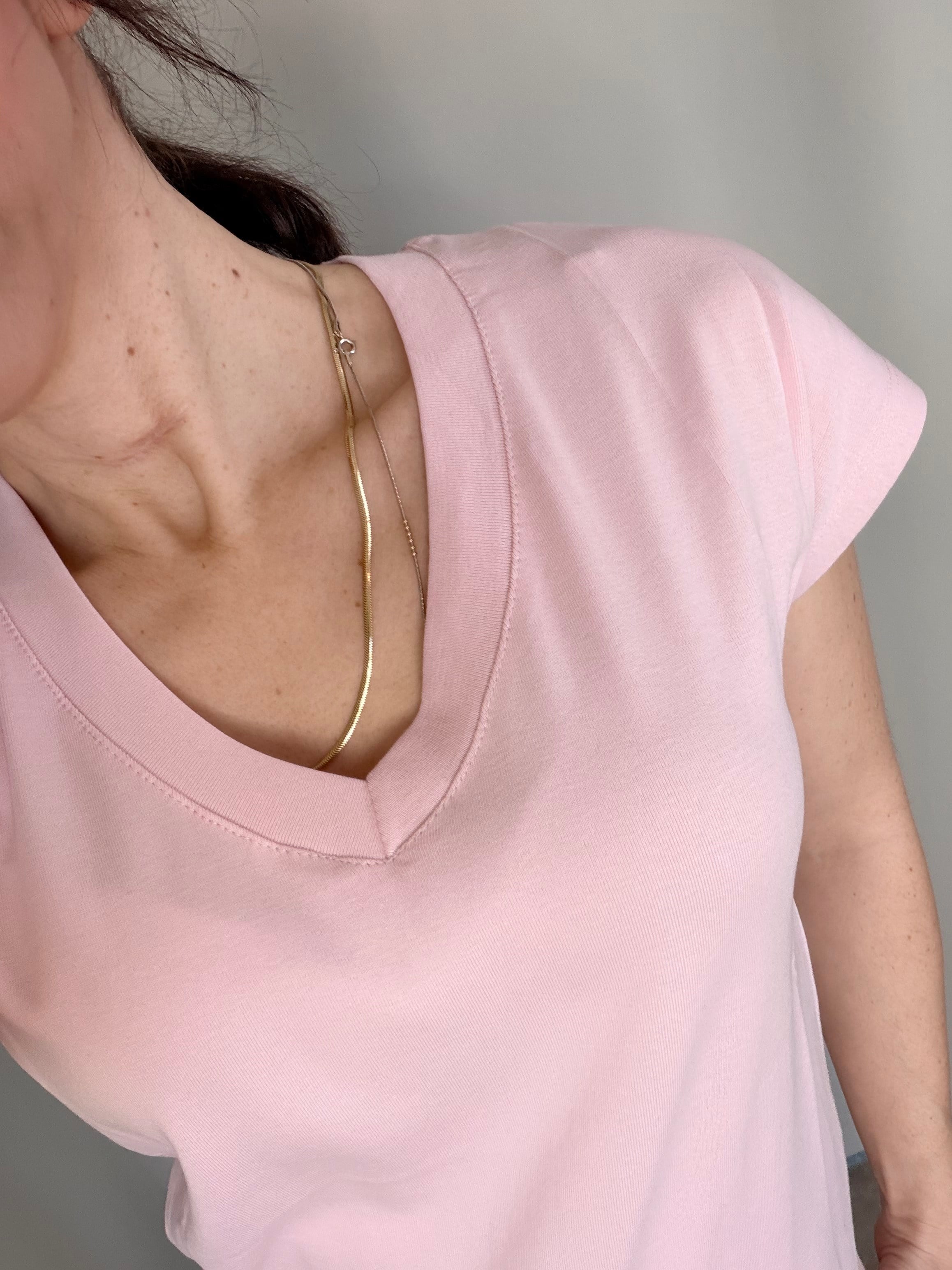 Marka Pembe Renk T-shirt