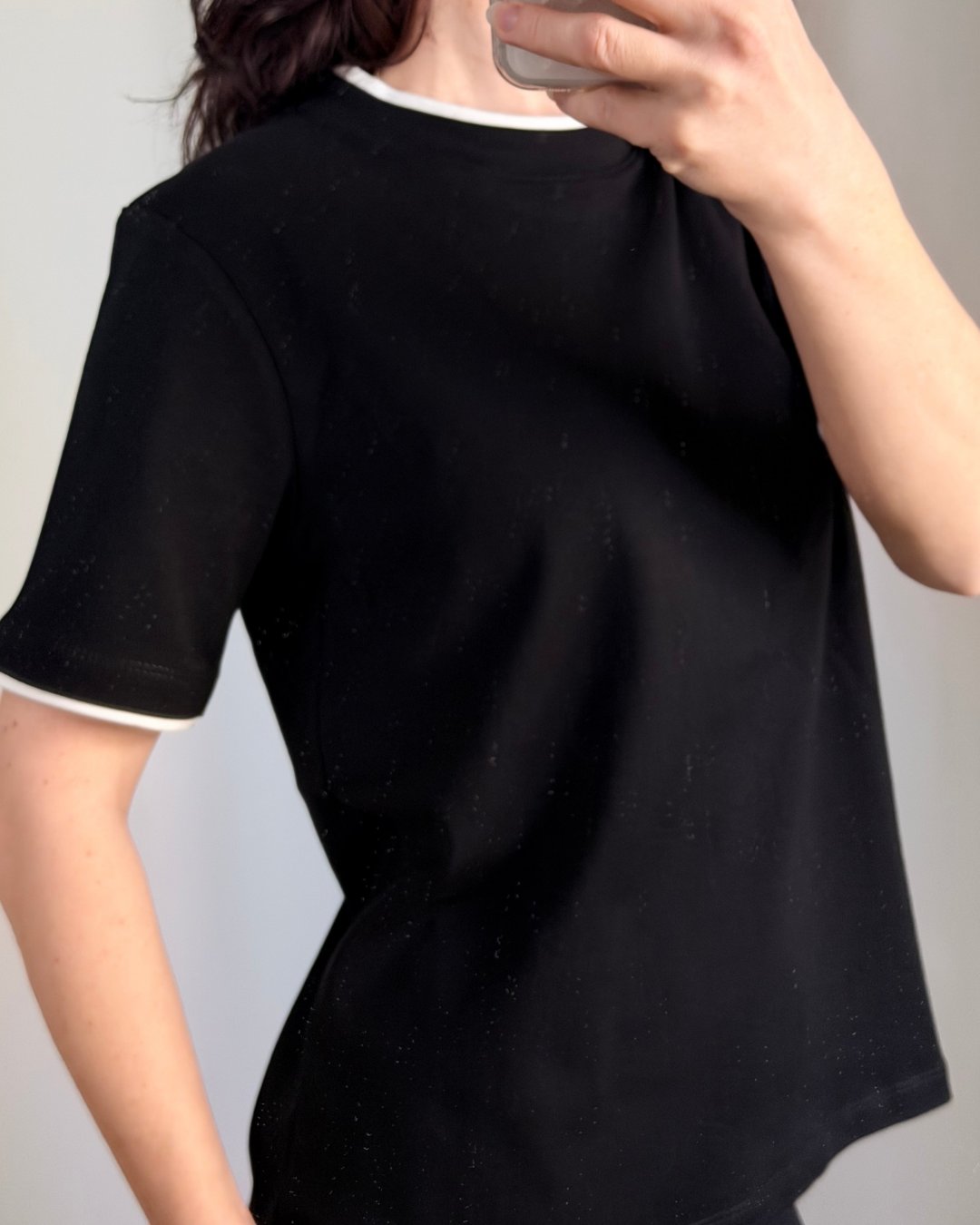 Orjinal Marka Siyah T-shirt