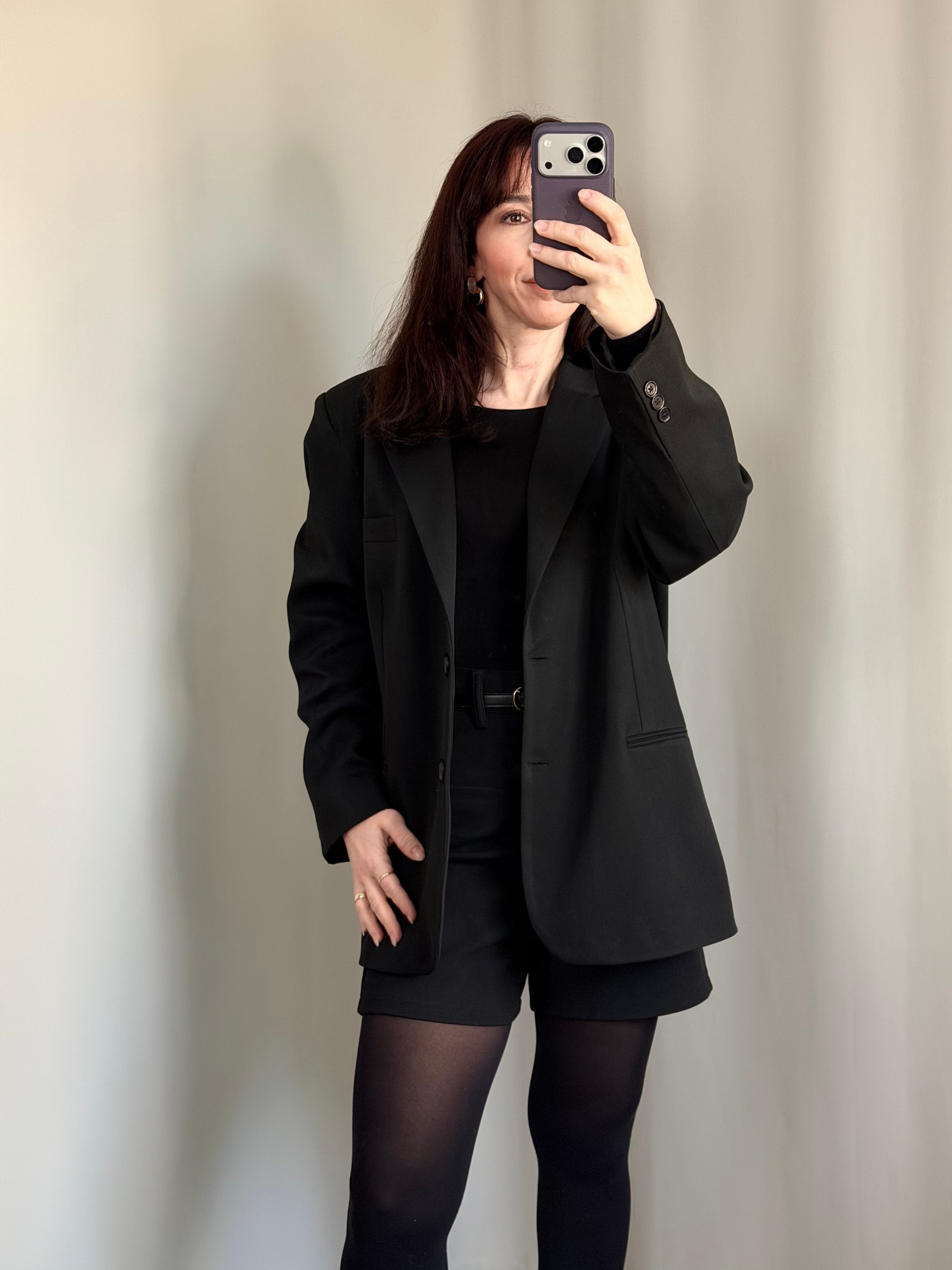 Siyah Blazer Ceket