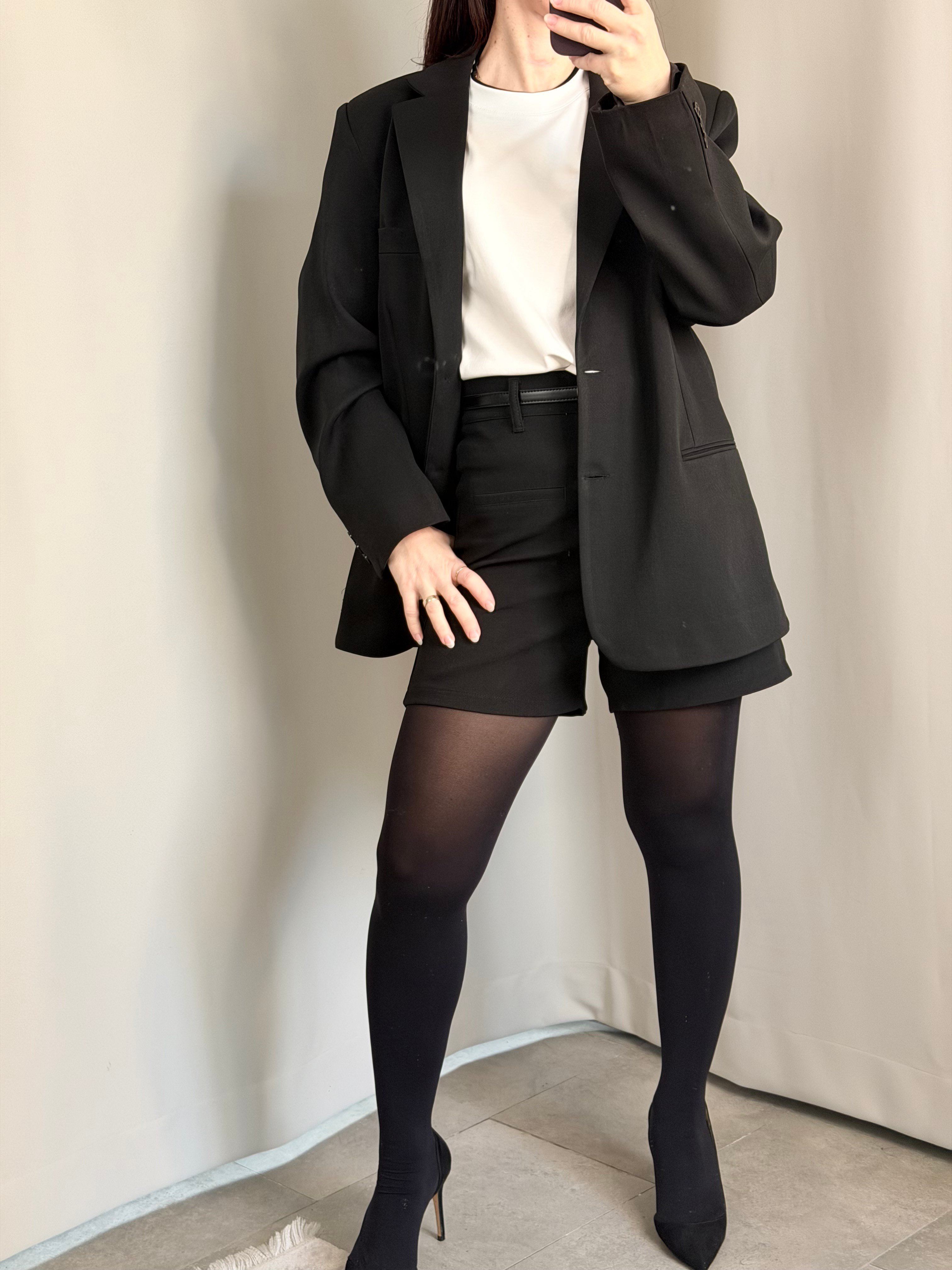 Siyah Blazer Ceket
