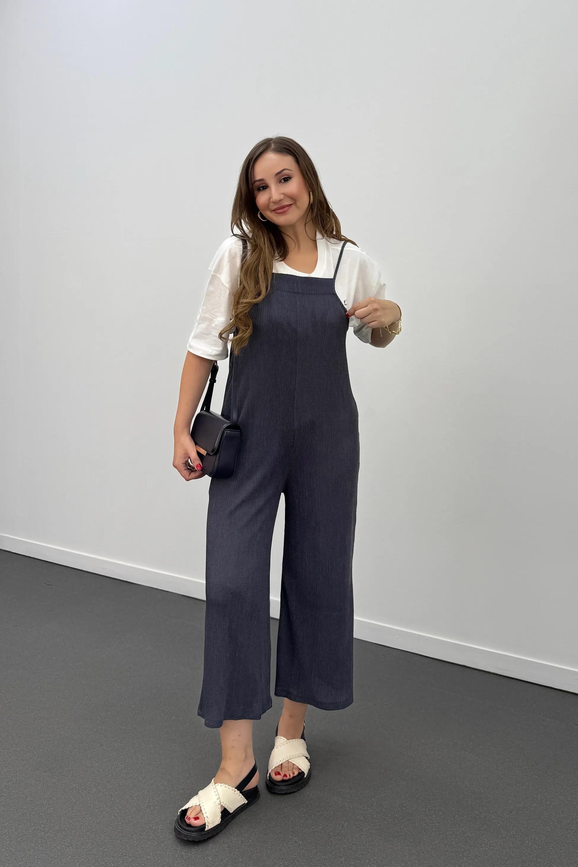 Akadia Laci Rahat Kesim Likralı Tulum