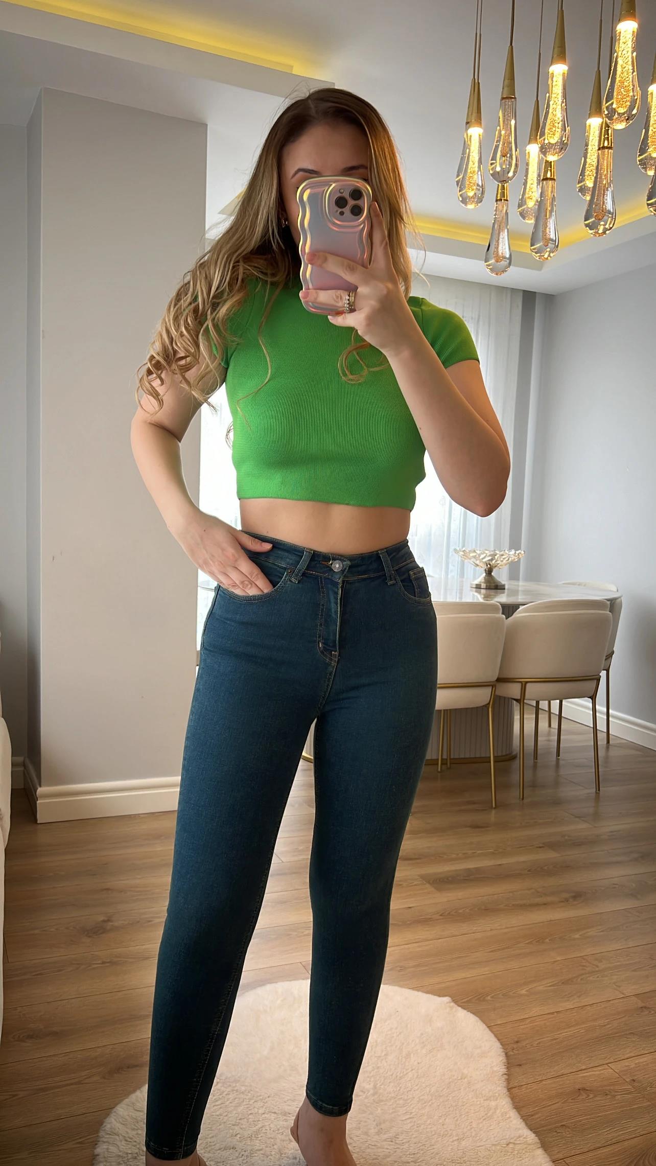 Alegria Yeşil Triko Tshirt