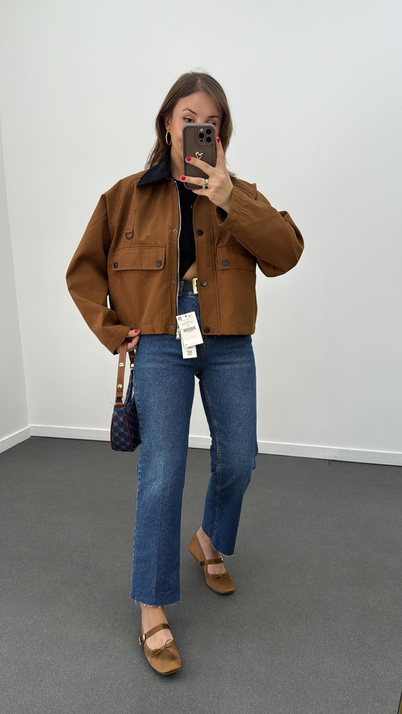 Berlin Koyu Kot Slim Kesik Paça Jeans